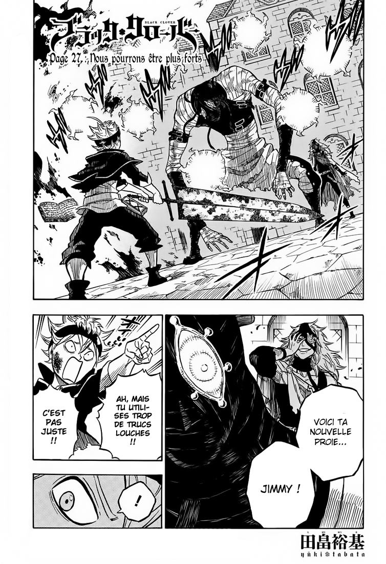 Read Black Clover FR Manga Online