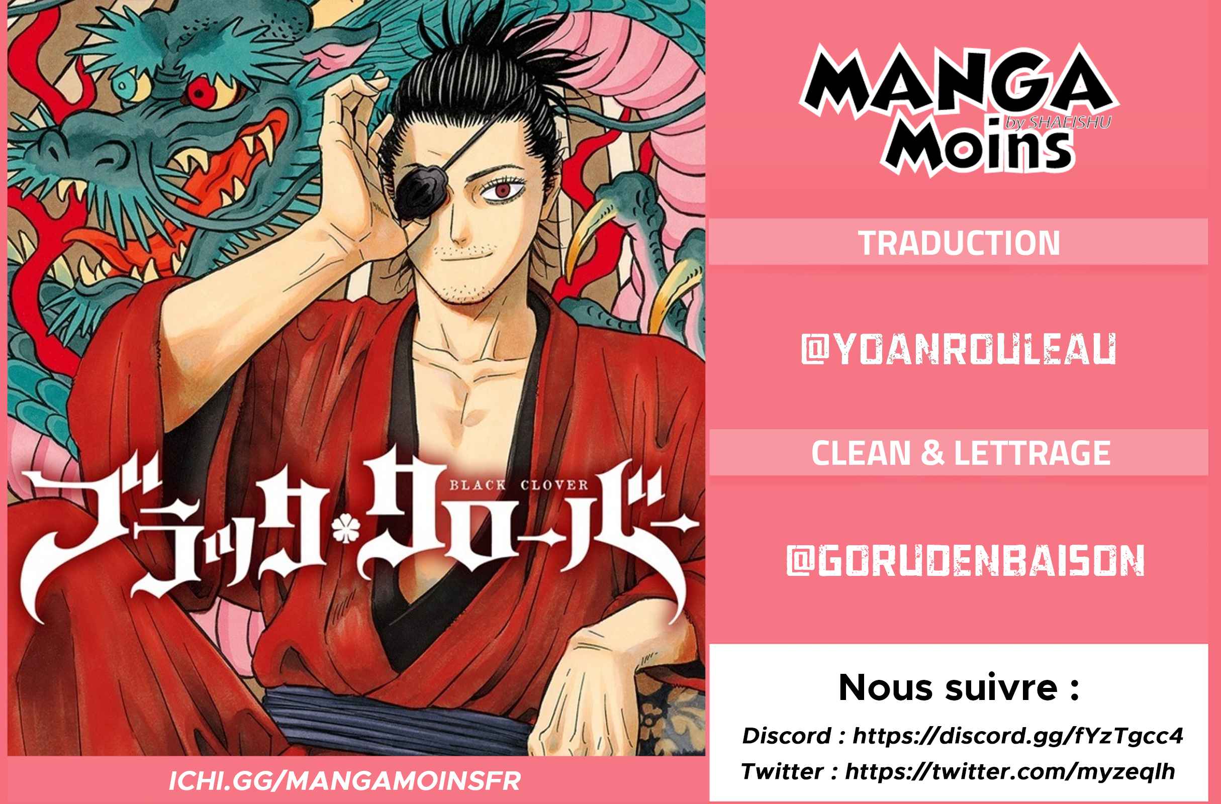 Read Black Clover FR Manga Online