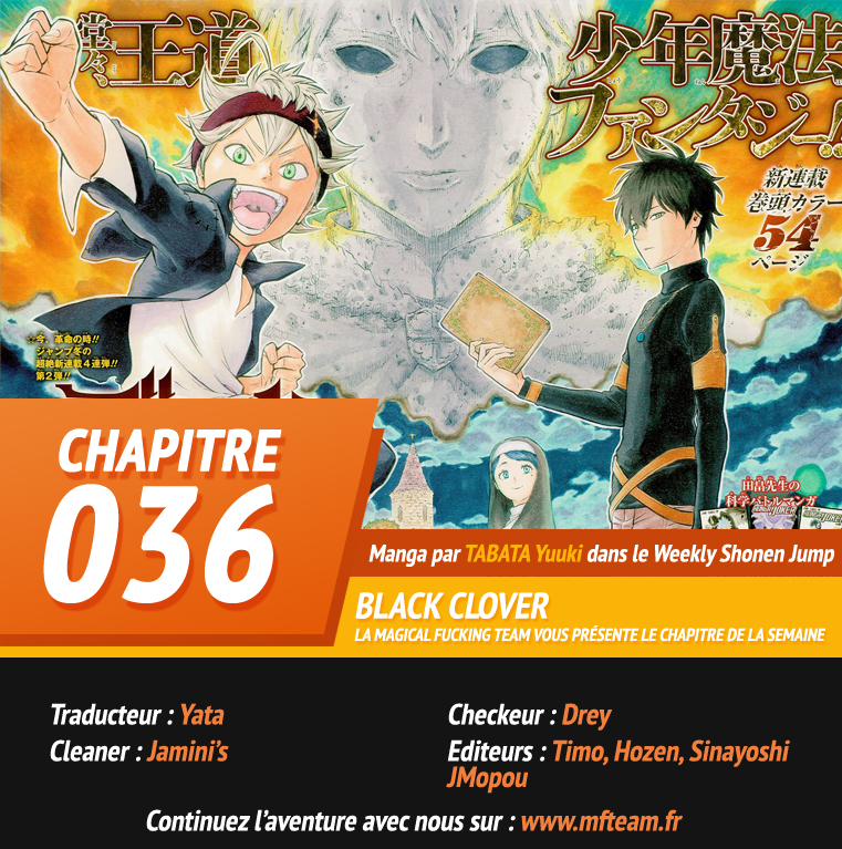 Read Black Clover FR Manga Online