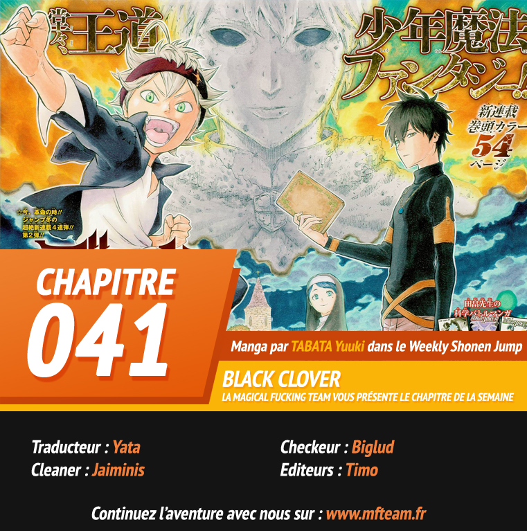 Read Black Clover FR Manga Online