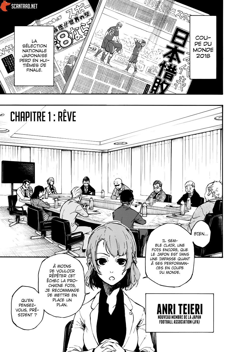 Read Blue Lock FR Manga Online