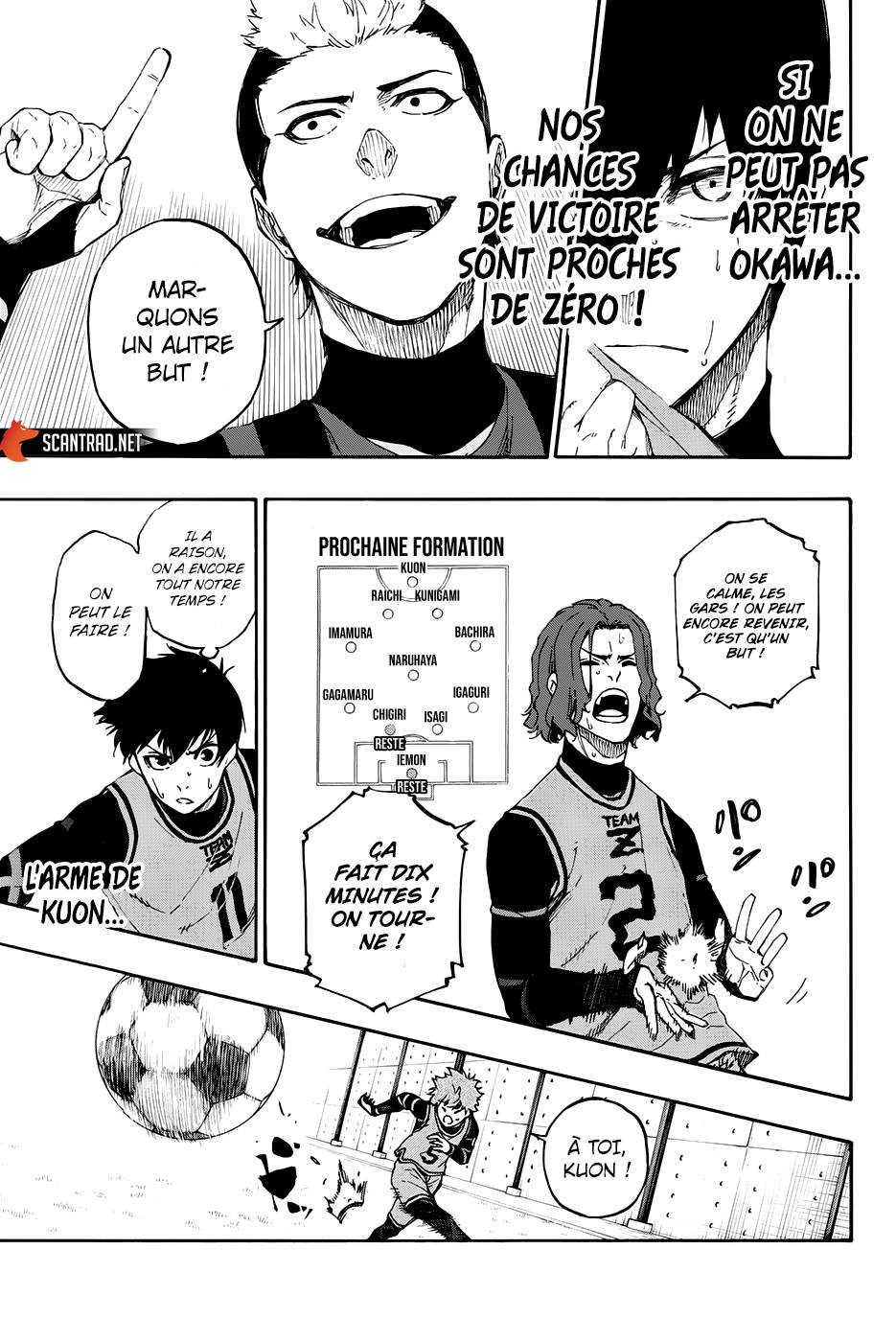 Read Blue Lock FR Manga Online