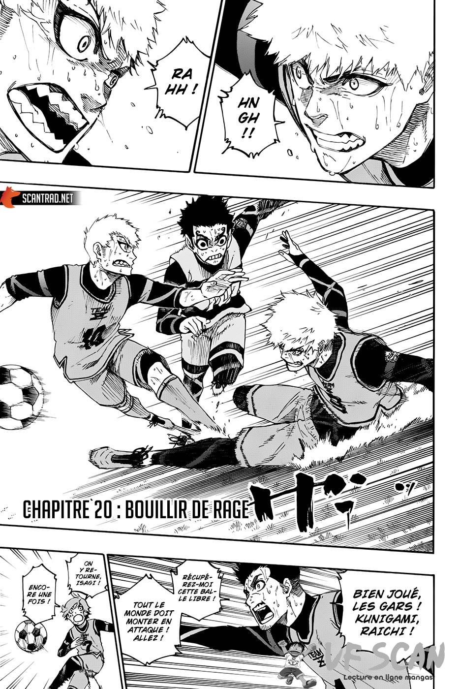 Read Blue Lock FR Manga Online