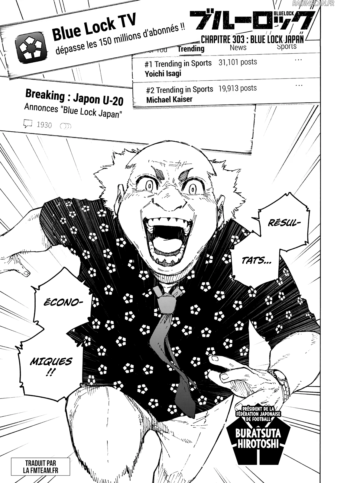 Read Blue Lock FR Manga Online