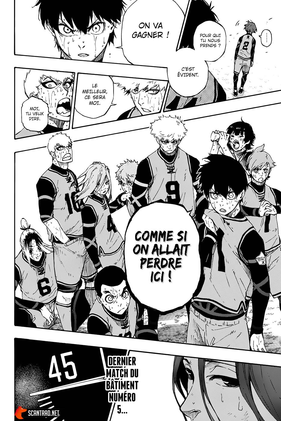 Read Blue Lock FR Manga Online