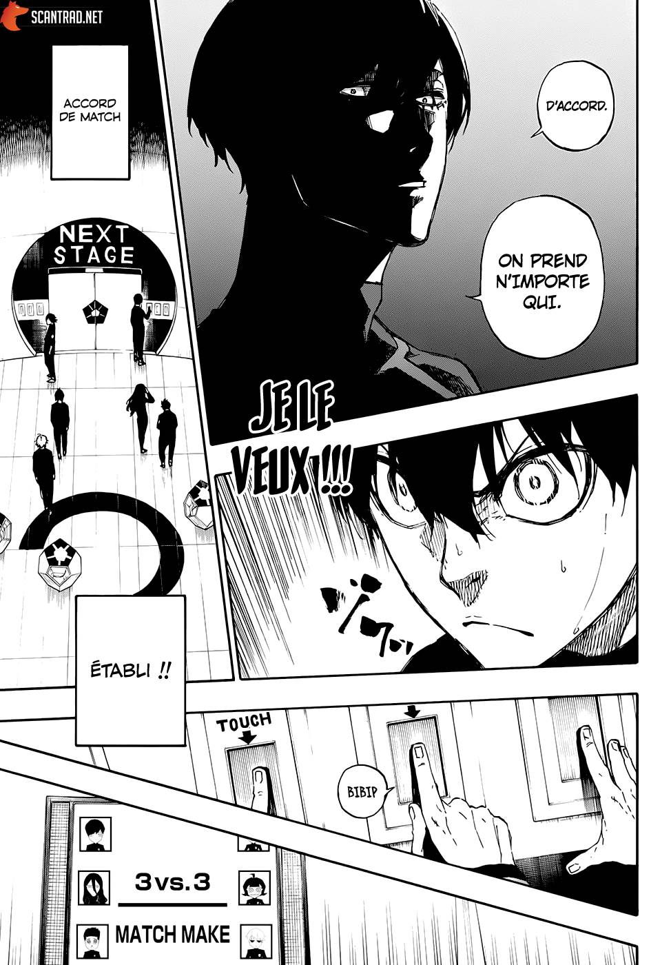 Read Blue Lock FR Manga Online