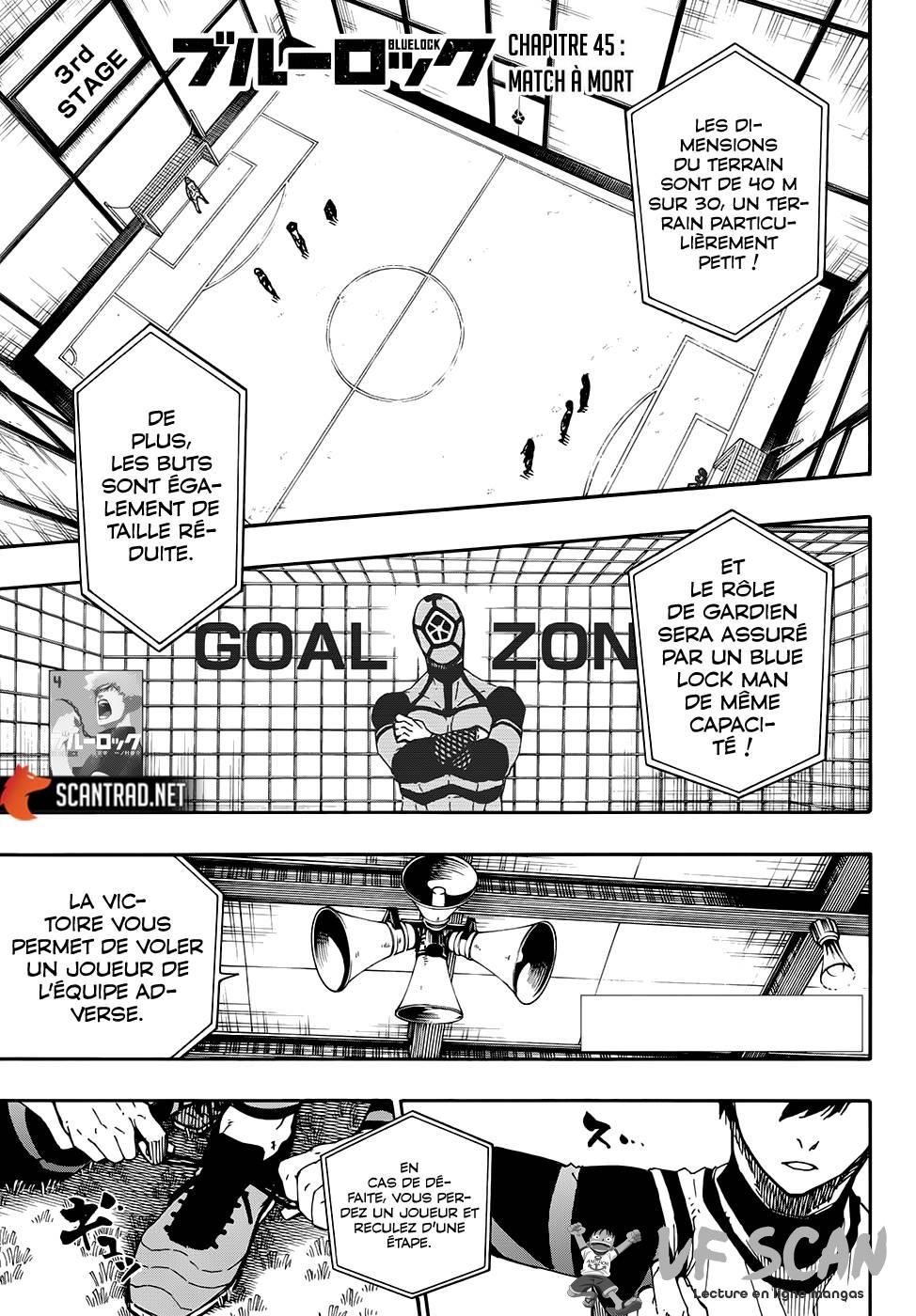 Read Blue Lock FR Manga Online