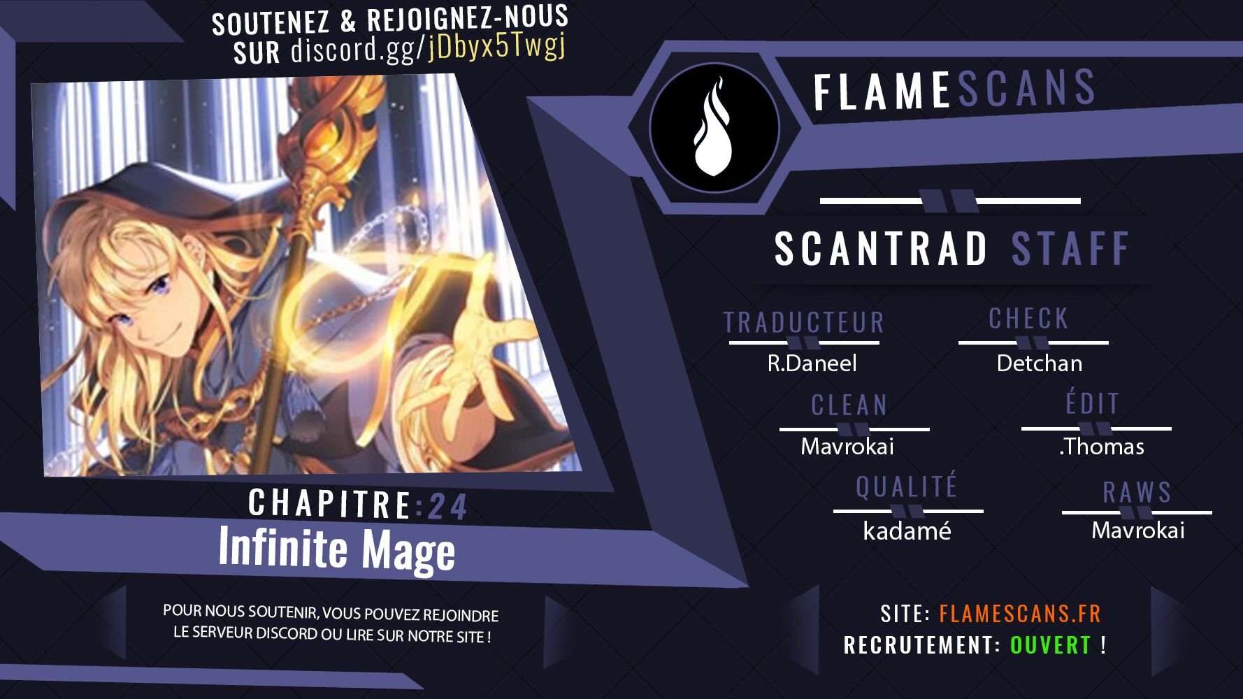 Read Infinite Mage FR Manga Online