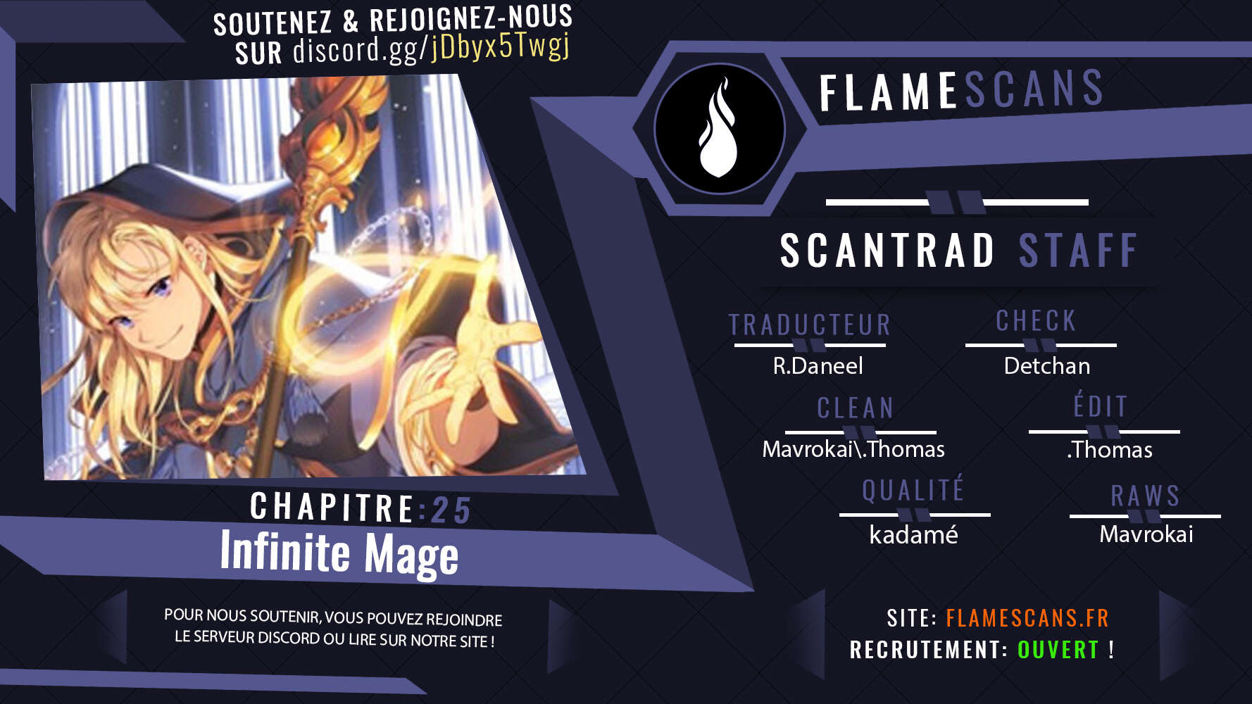 Read Infinite Mage FR Manga Online