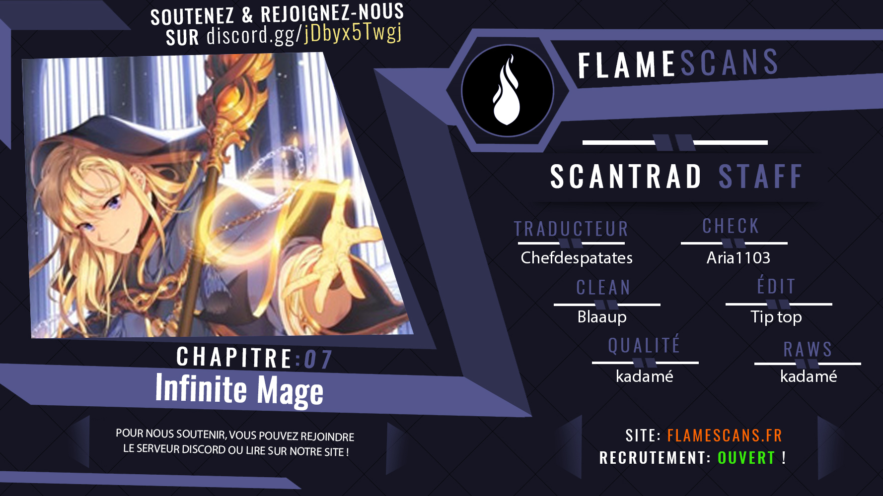 Read Infinite Mage FR Manga Online