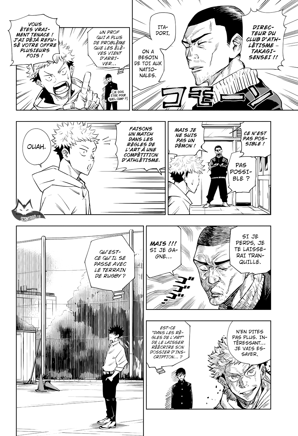 Read Jujutsu Kaisen FR Manga Online