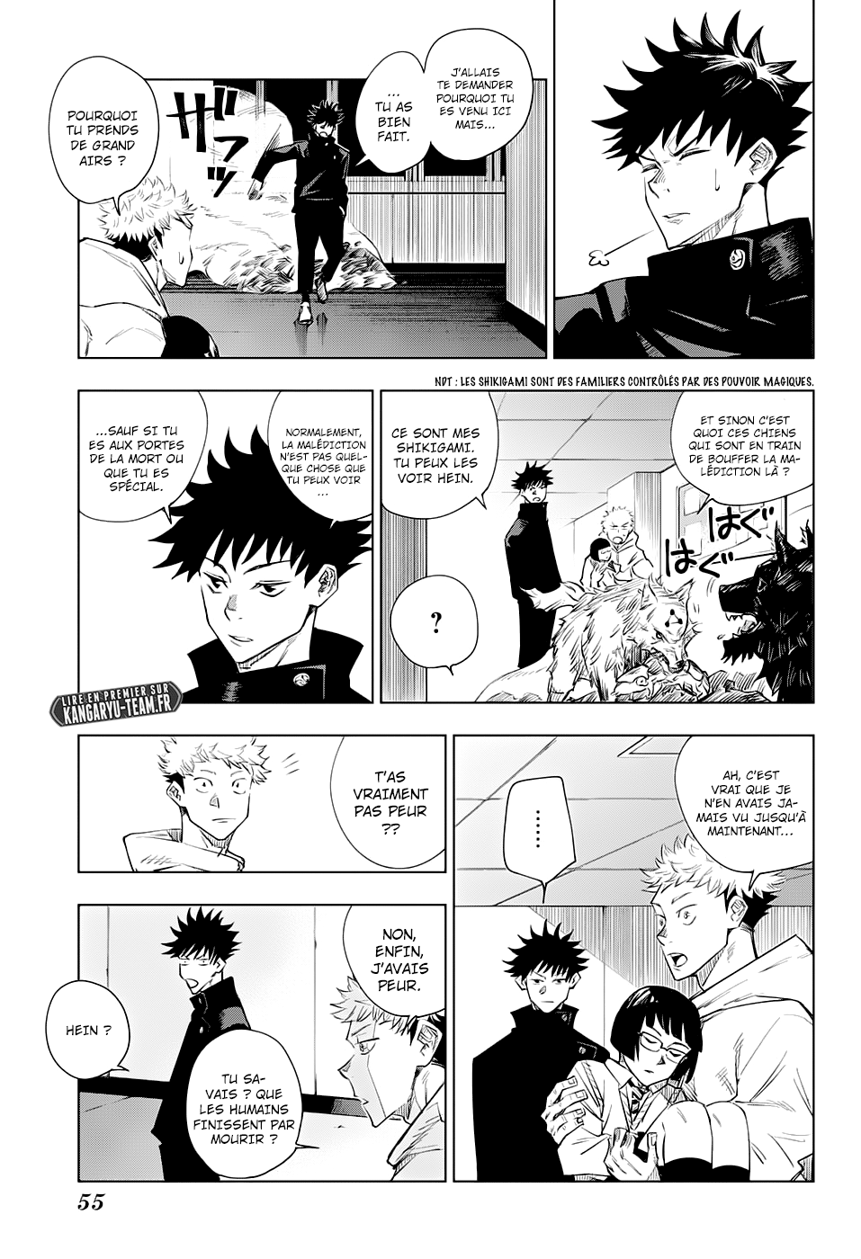 Read Jujutsu Kaisen FR Manga Online