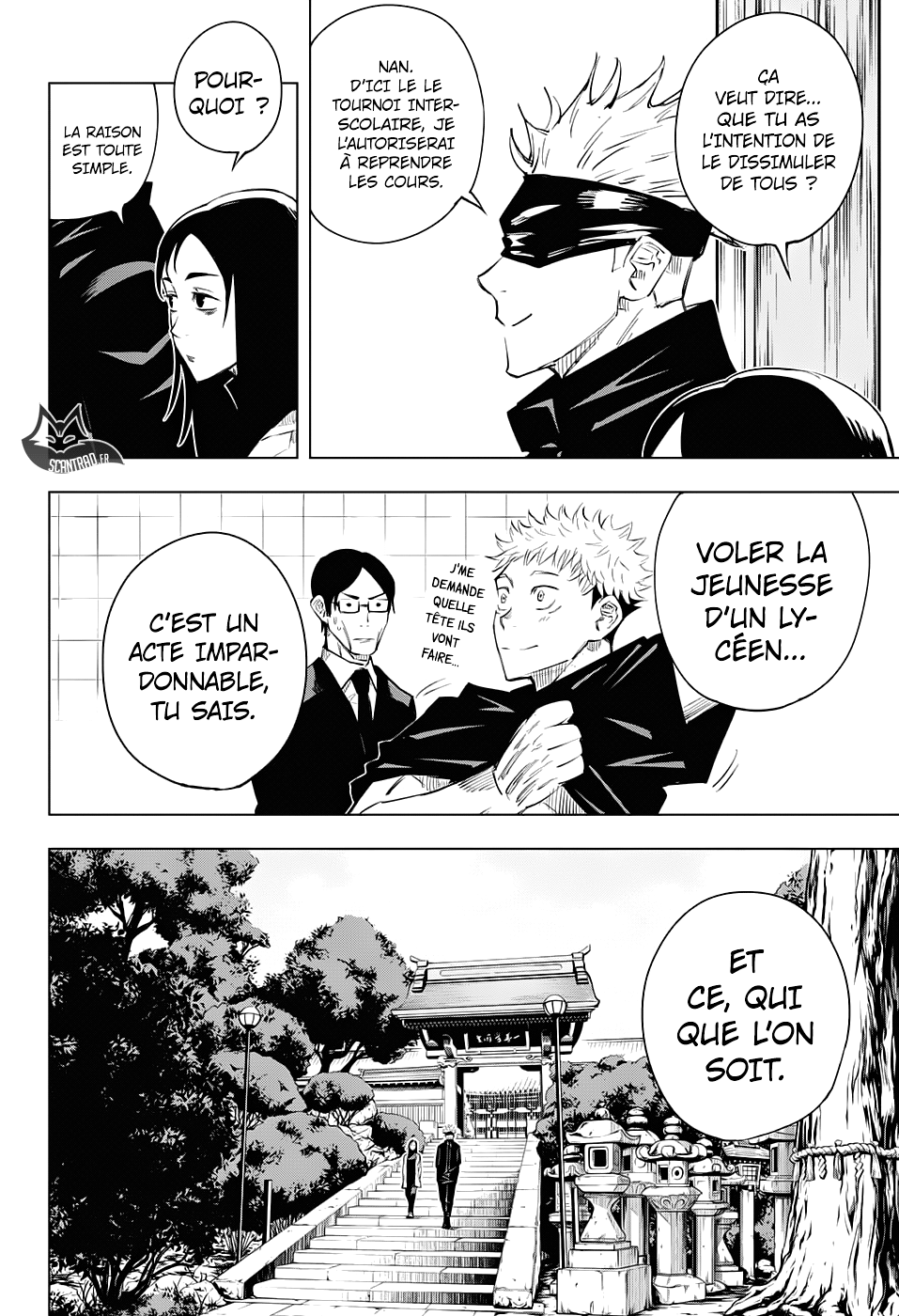 Read Jujutsu Kaisen FR Manga Online