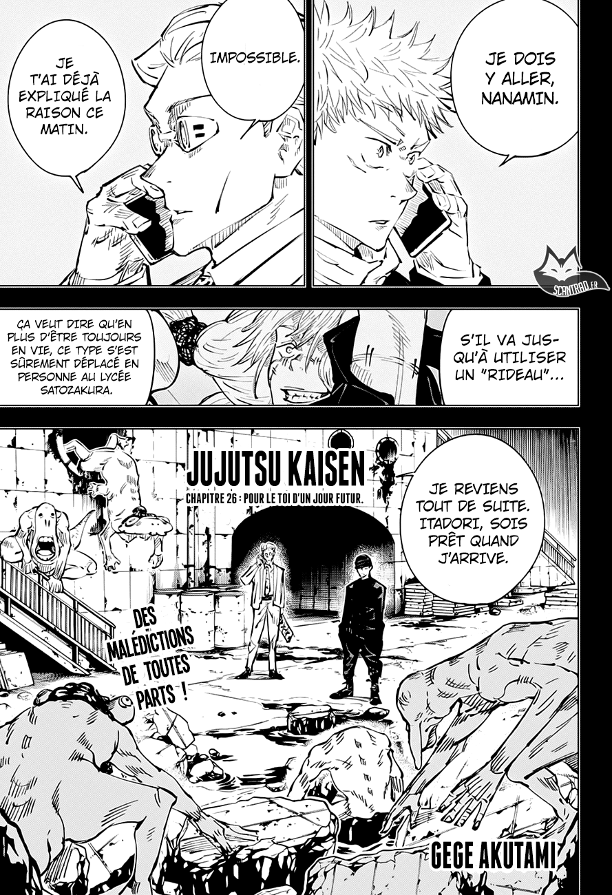 Read Jujutsu Kaisen FR Manga Online