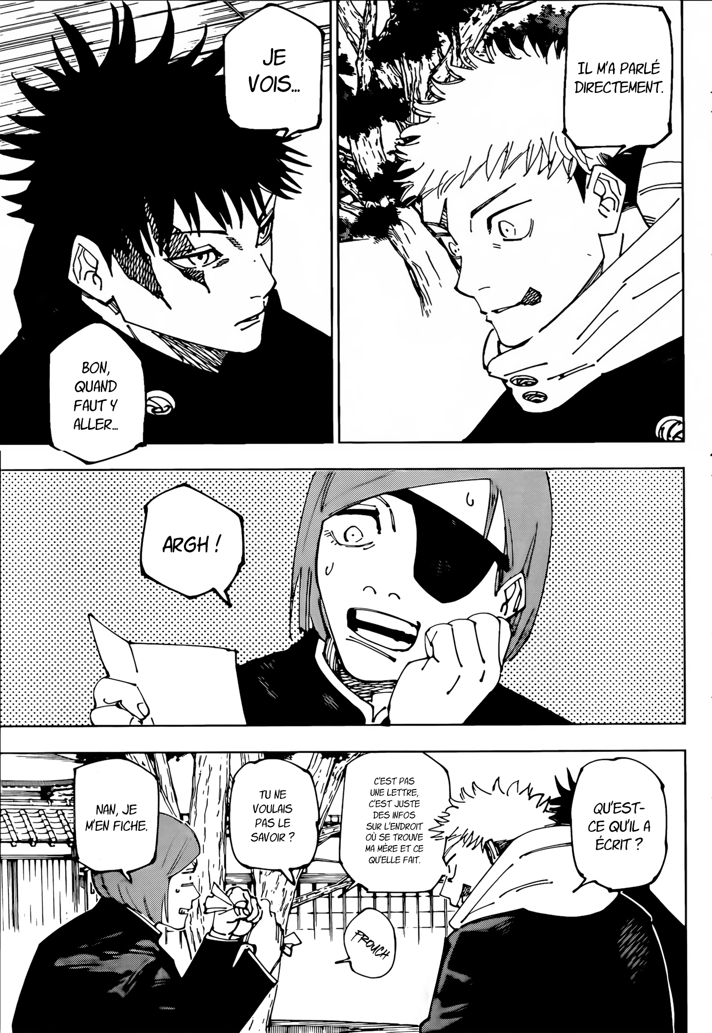 Read Jujutsu Kaisen FR Manga Online