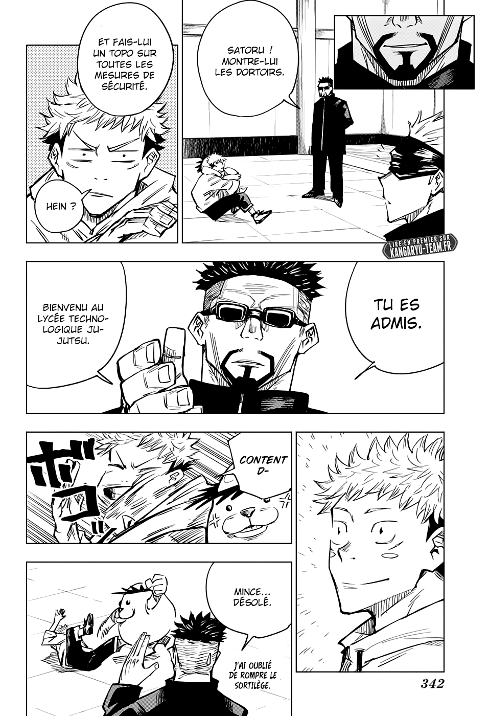 Read Jujutsu Kaisen FR Manga Online