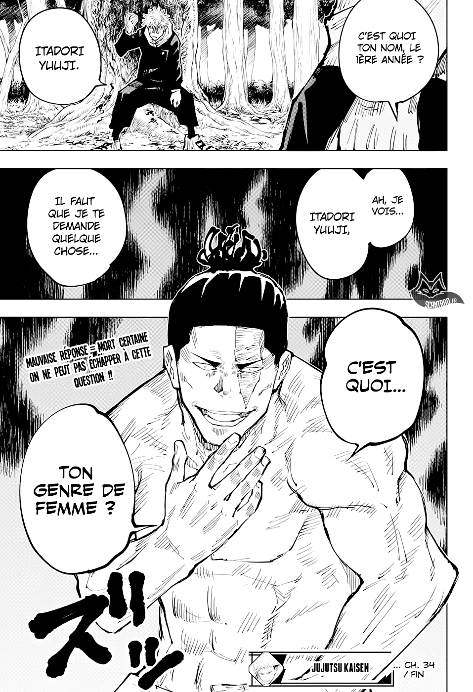 Read Jujutsu Kaisen FR Manga Online