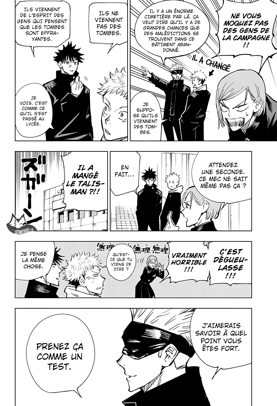 Read Jujutsu Kaisen FR Manga Online