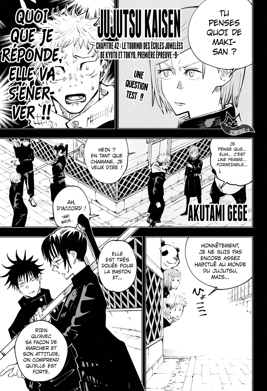 Read Jujutsu Kaisen FR Manga Online