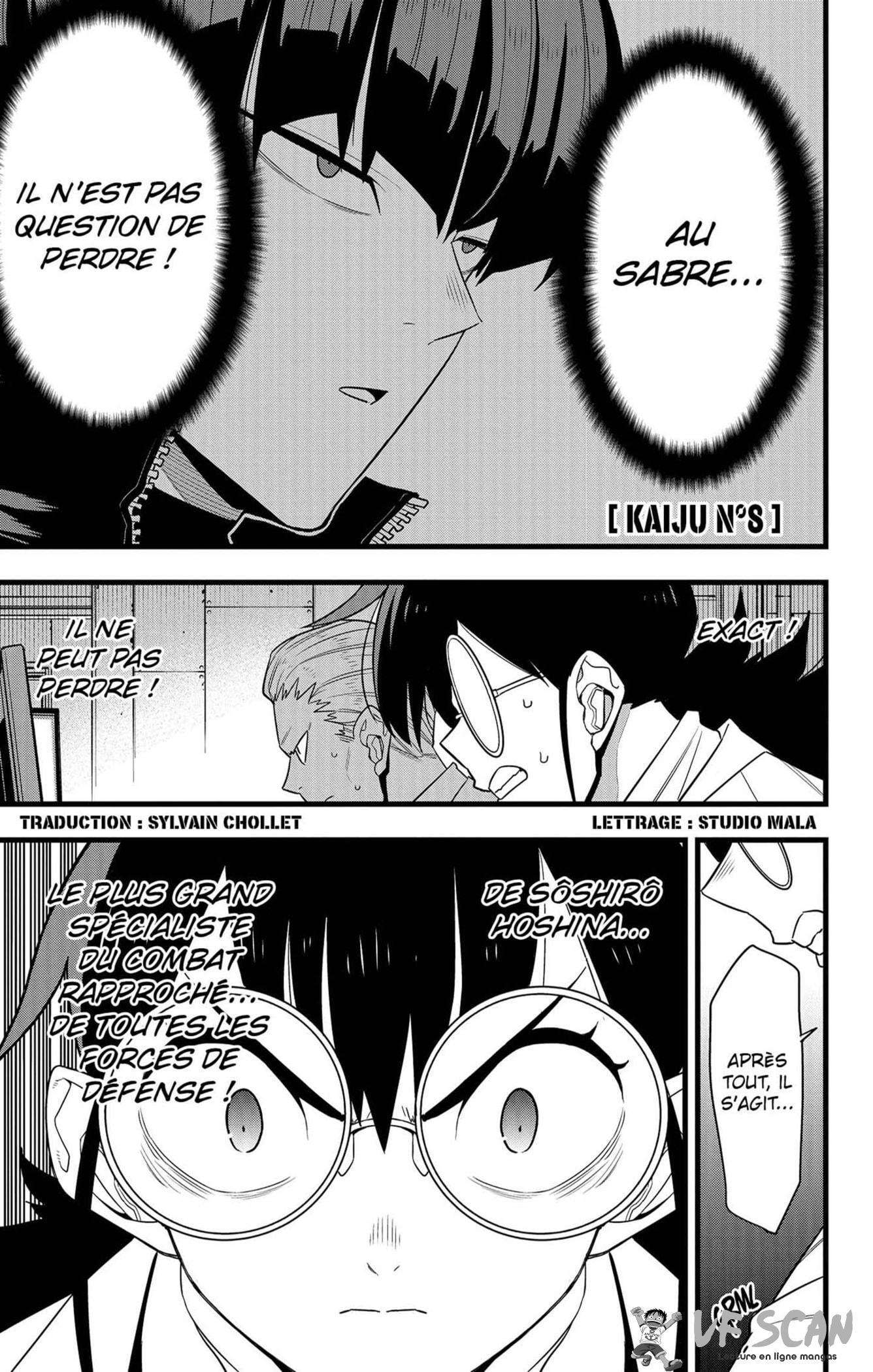 Read Kaiju No. 8 FR Manga Online