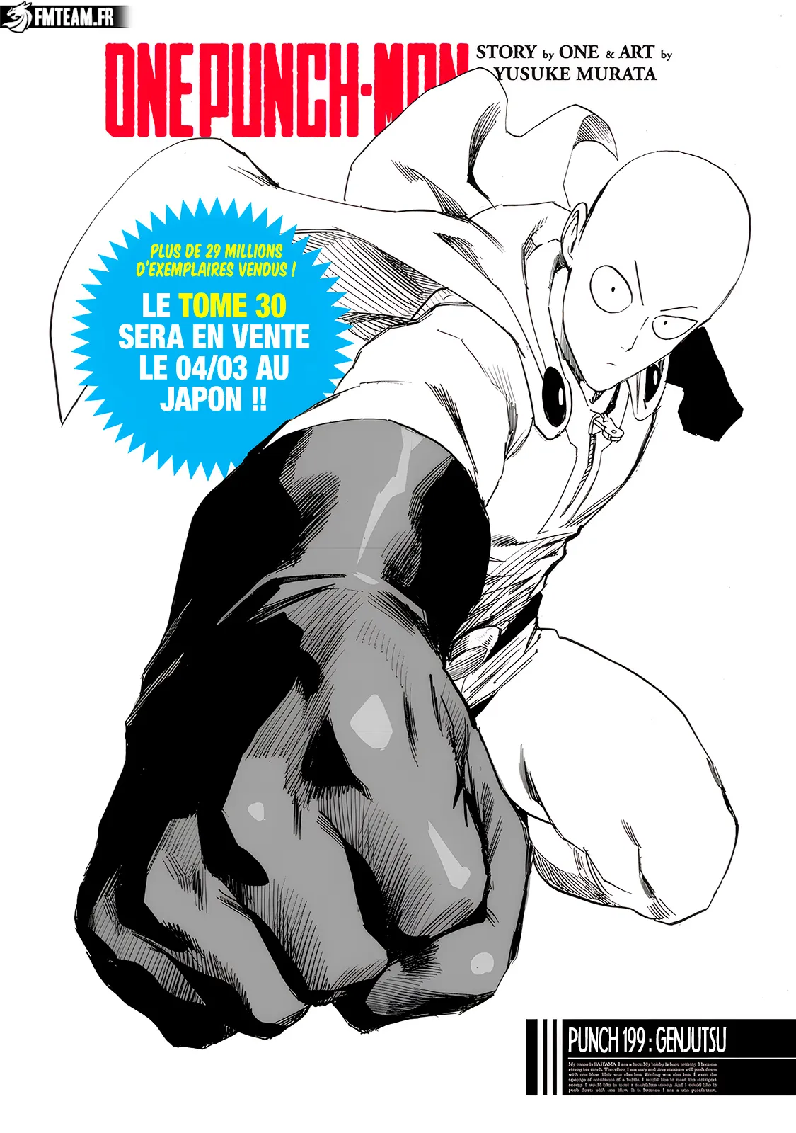 Read One-Punch Man FR Manga Online