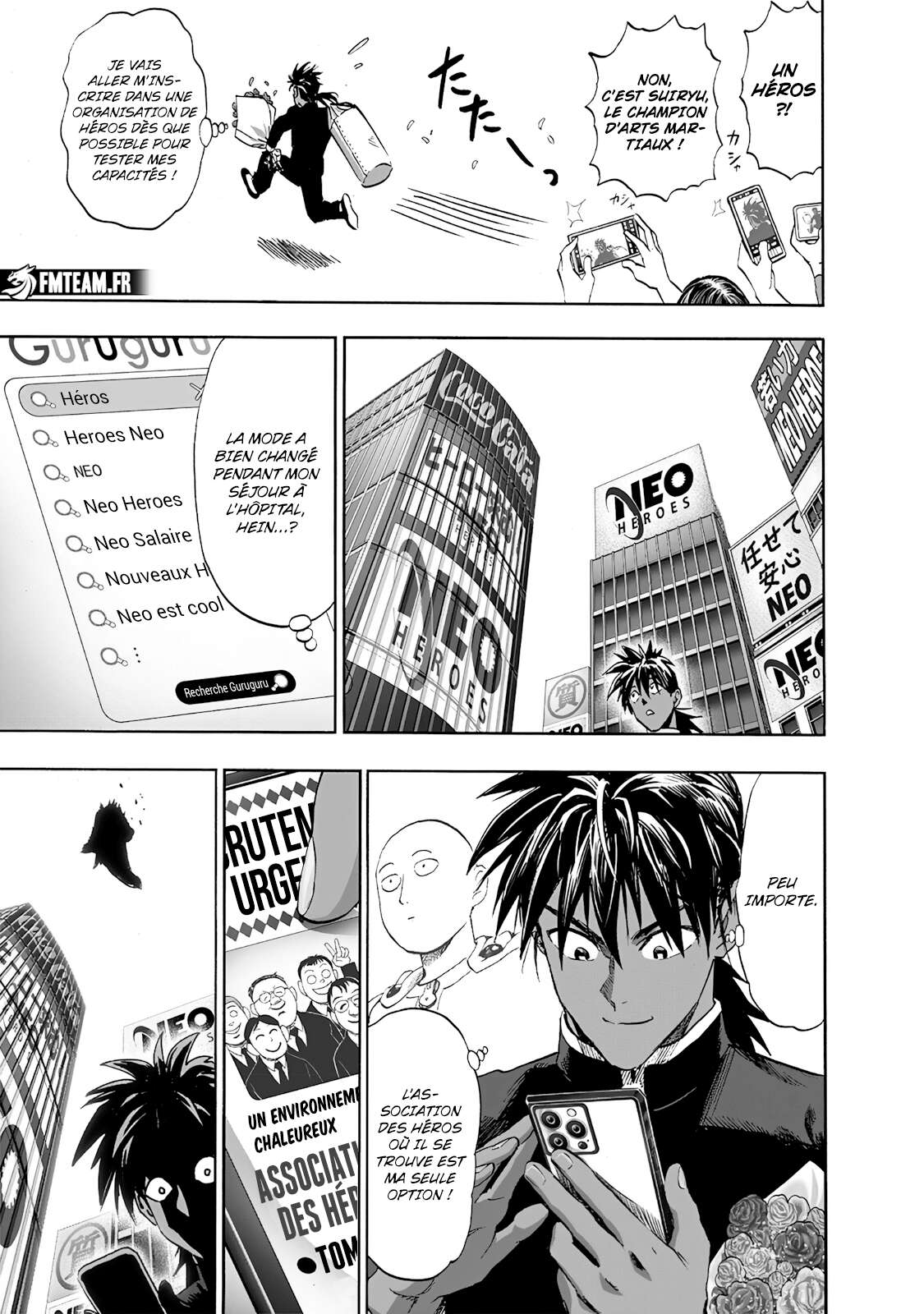 Read One-Punch Man FR Manga Online