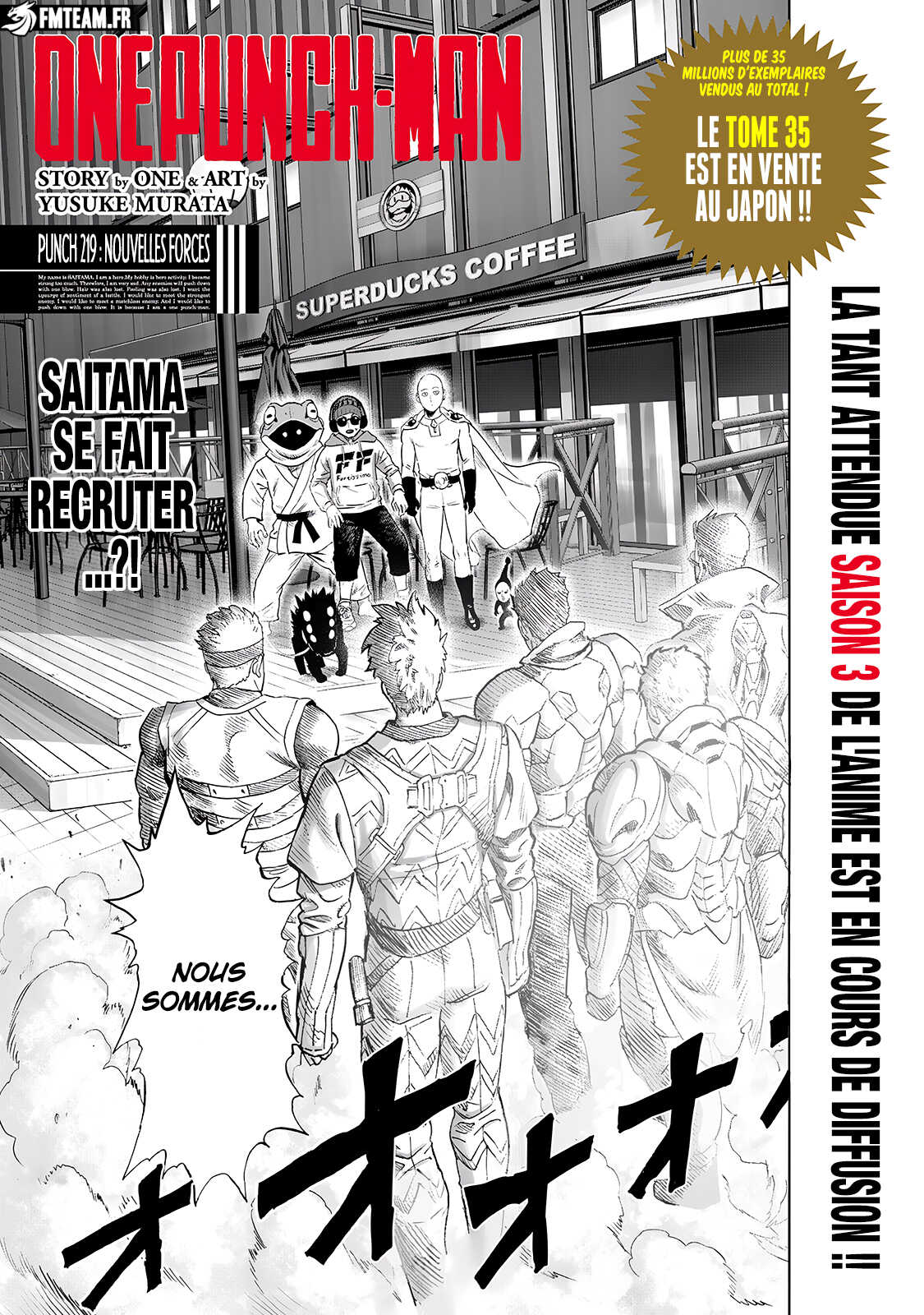 Read One-Punch Man FR Manga Online