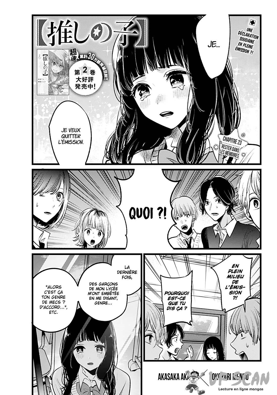 Read Oshi no Ko FR Manga Online
