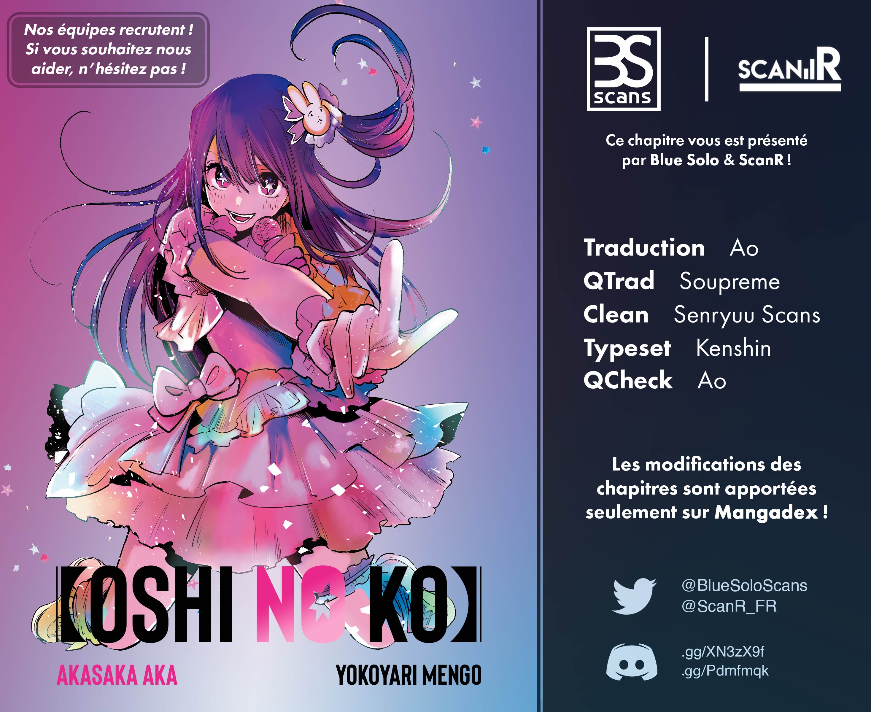 Read Oshi no Ko FR Manga Online