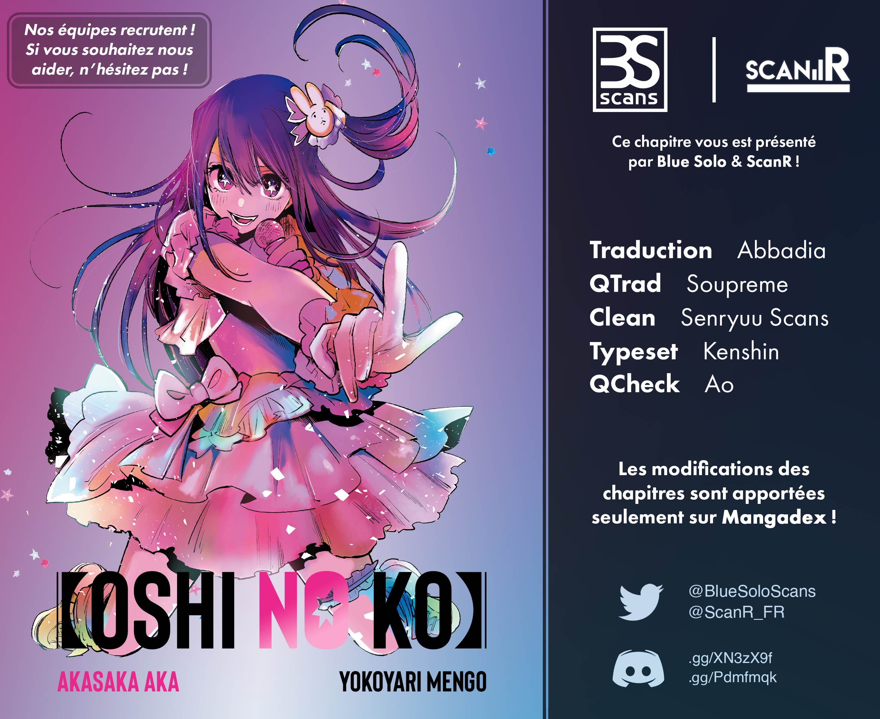 Read Oshi no Ko FR Manga Online