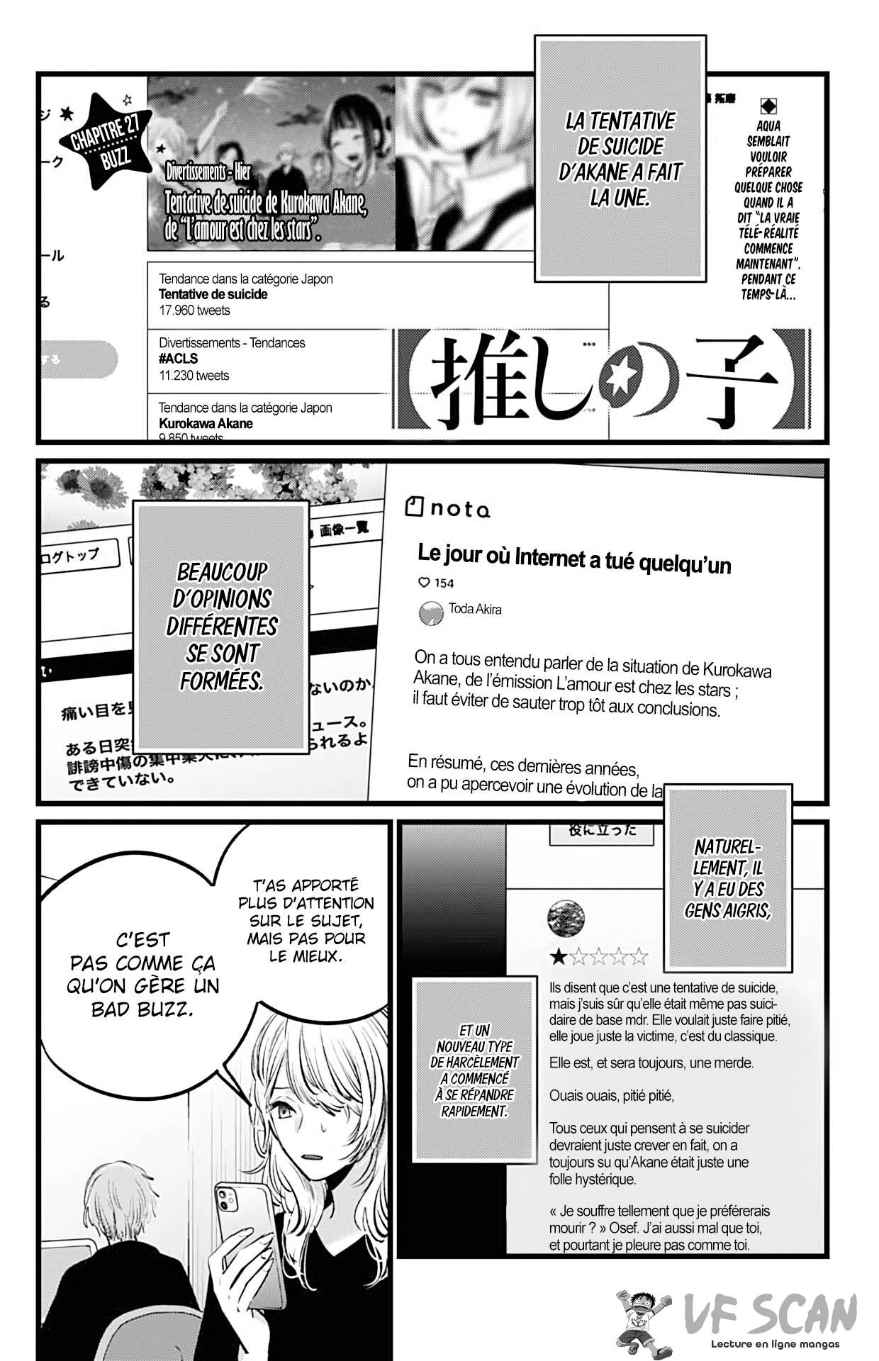 Read Oshi no Ko FR Manga Online