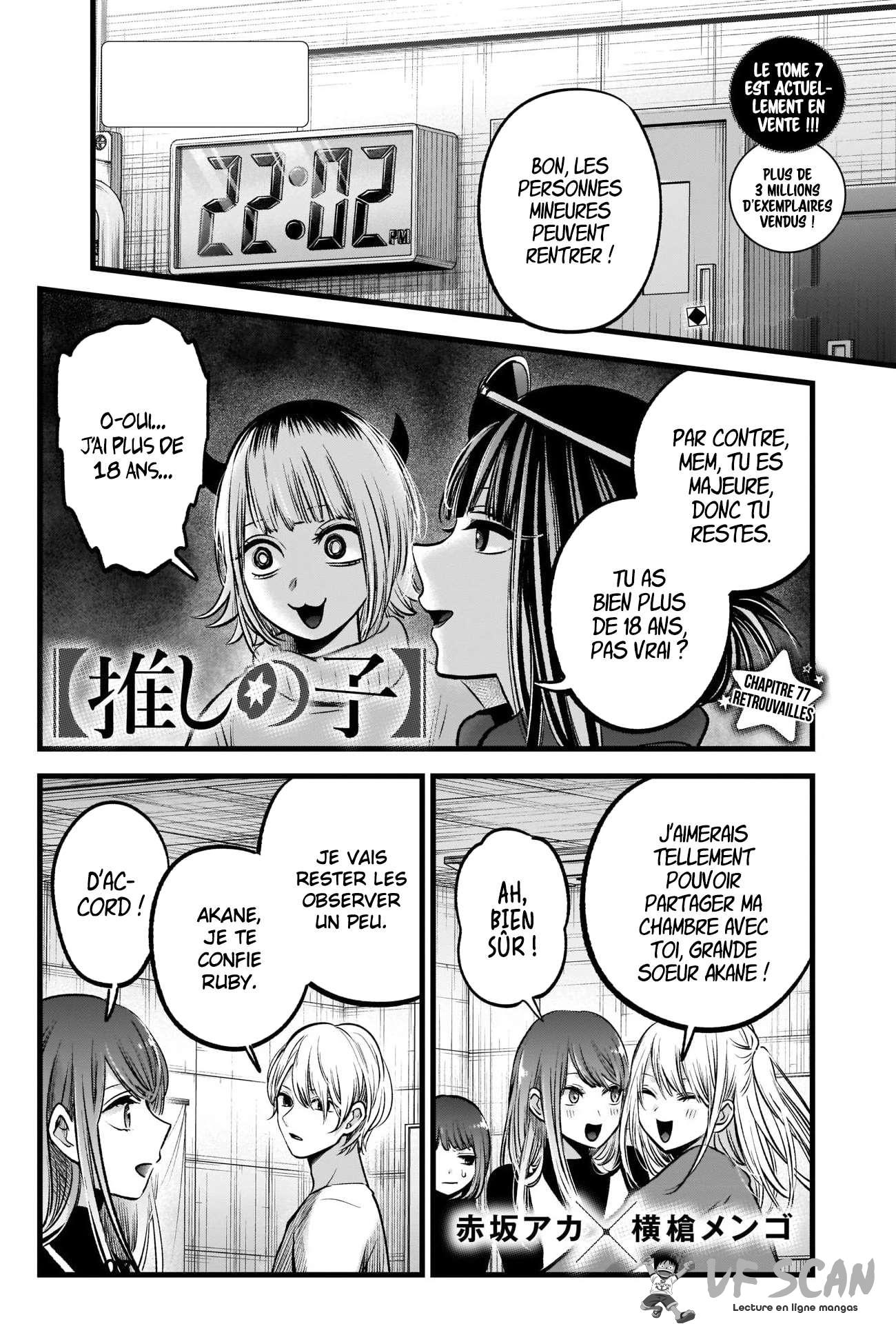 Read Oshi no Ko FR Manga Online