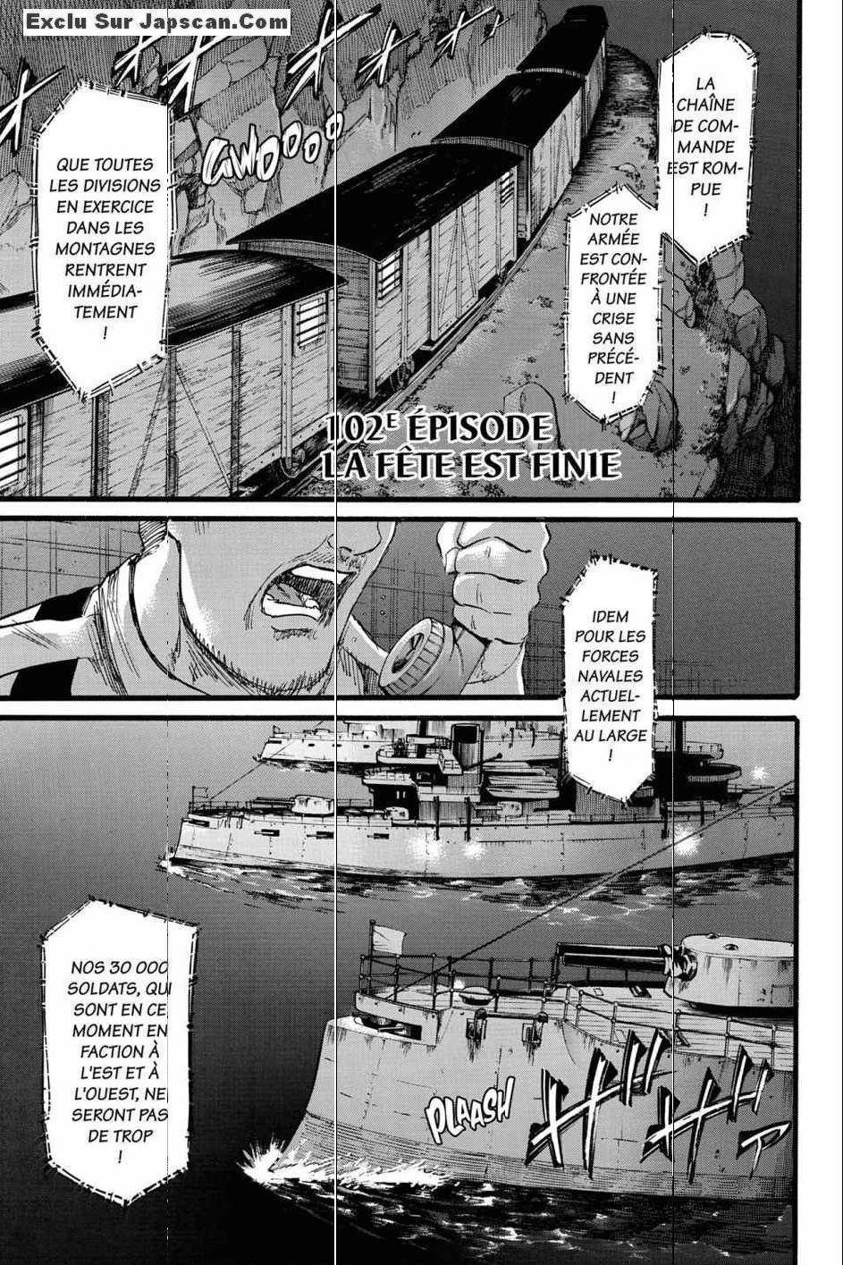 Read Shingeki No Kyojin FR Manga Online