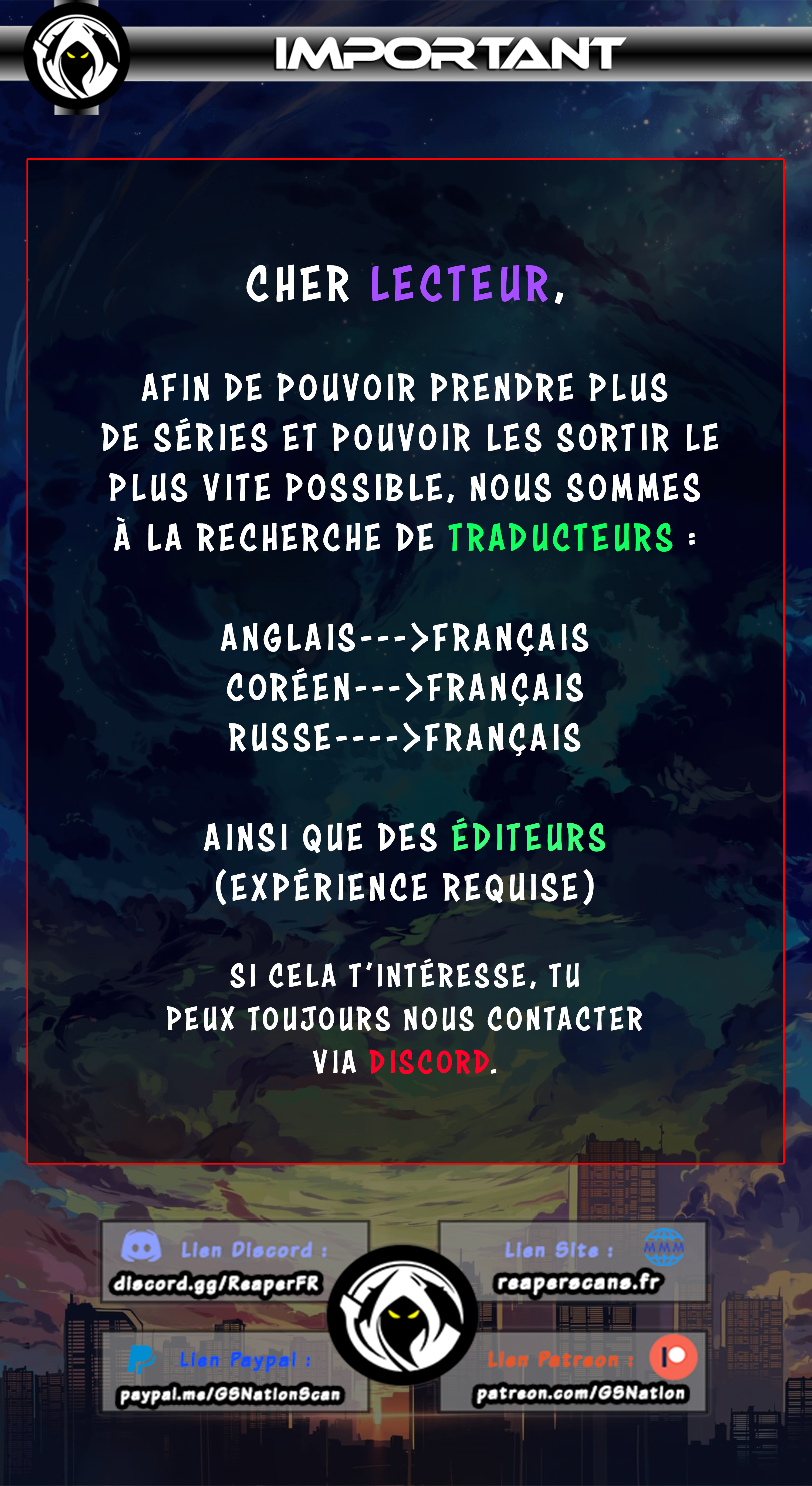 Read Solo Max-Level Newbie FR Manga Online