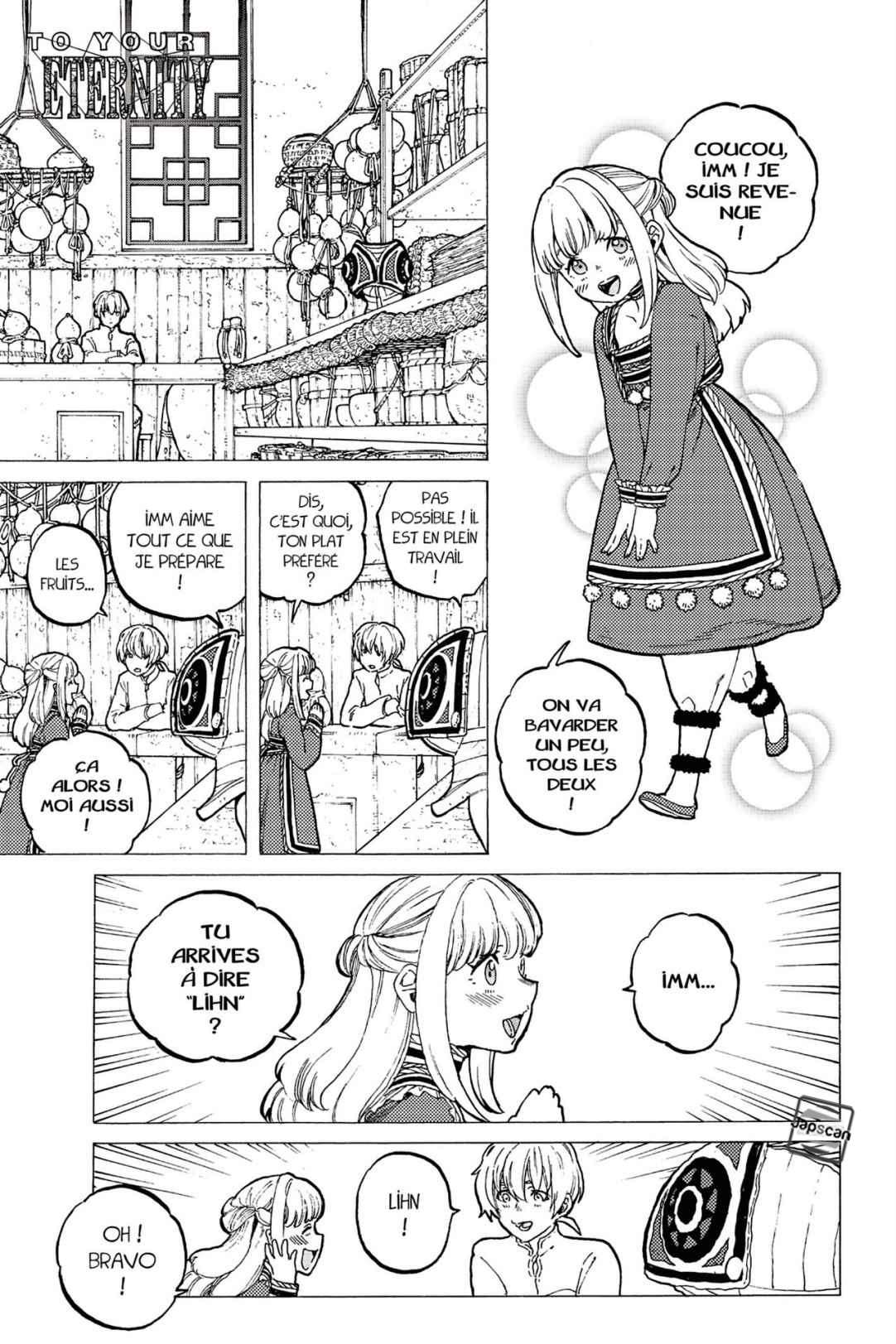 Read To Your Eternity FR Manga Online