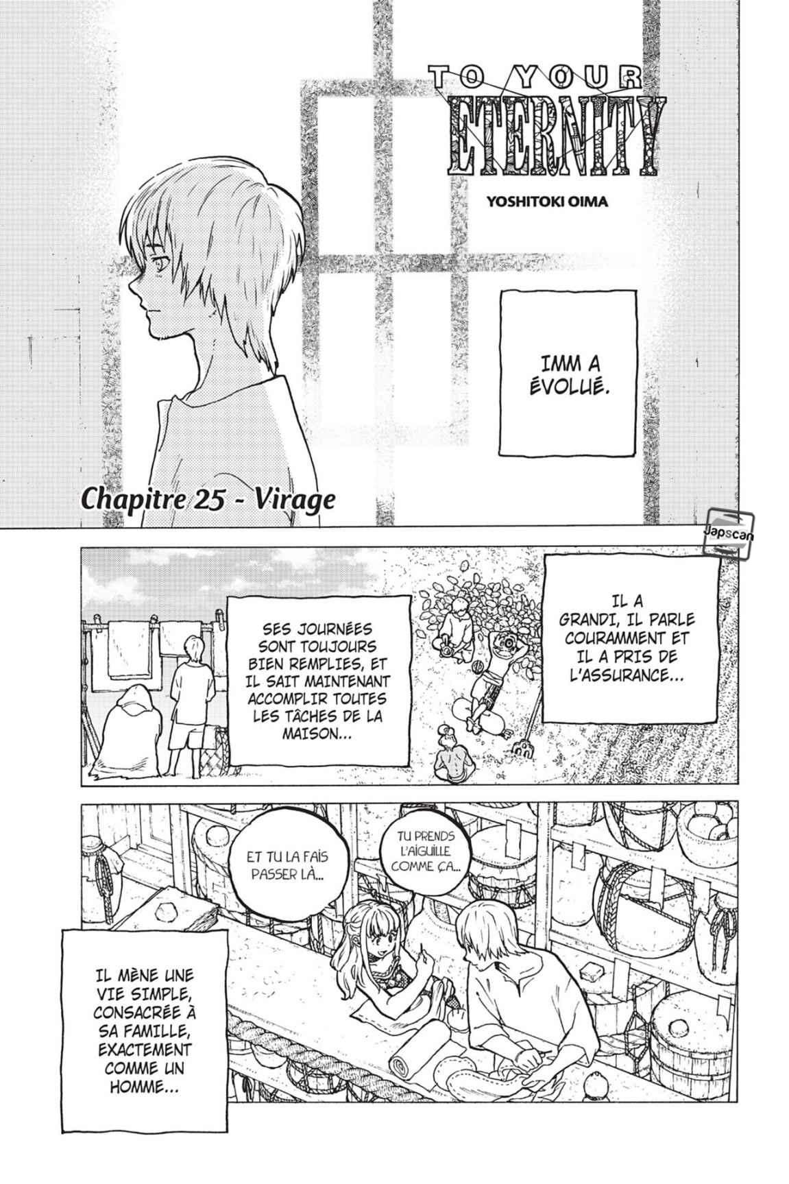 Read To Your Eternity FR Manga Online