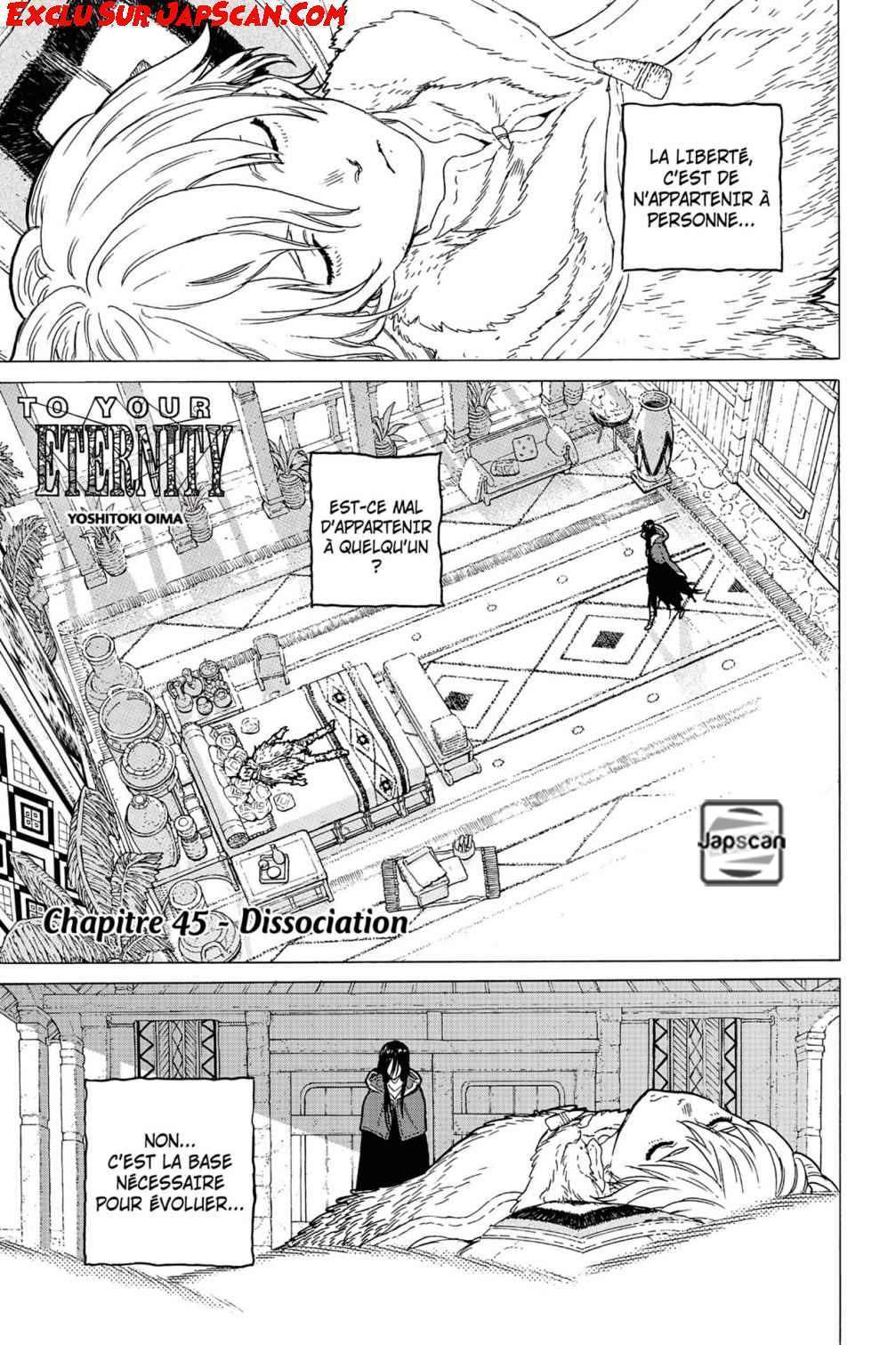 Read To Your Eternity FR Manga Online