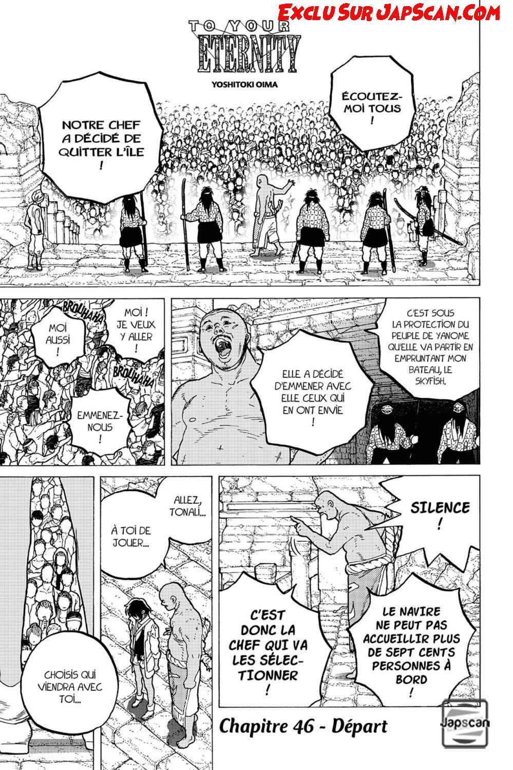 Read To Your Eternity FR Manga Online