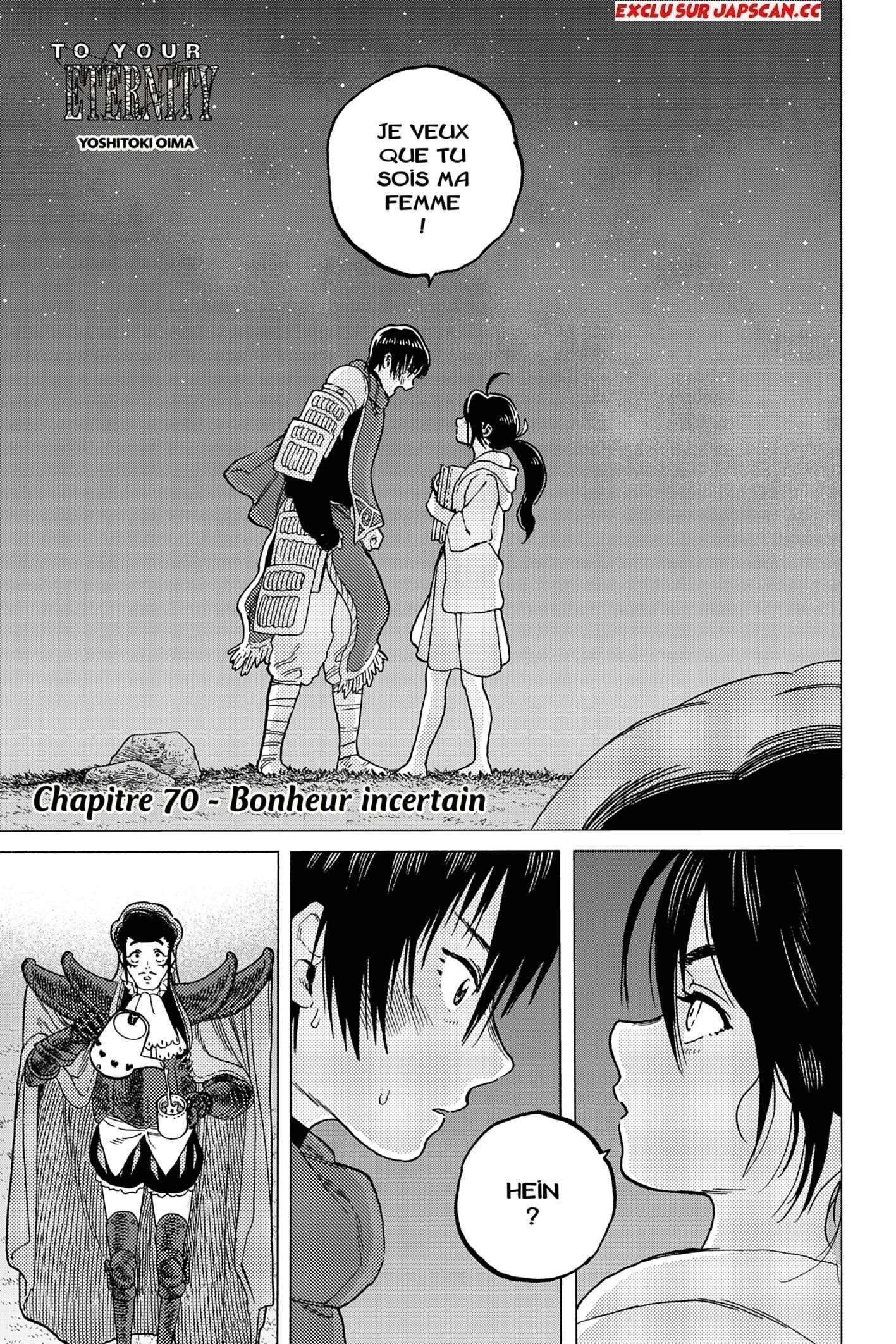 Read To Your Eternity FR Manga Online