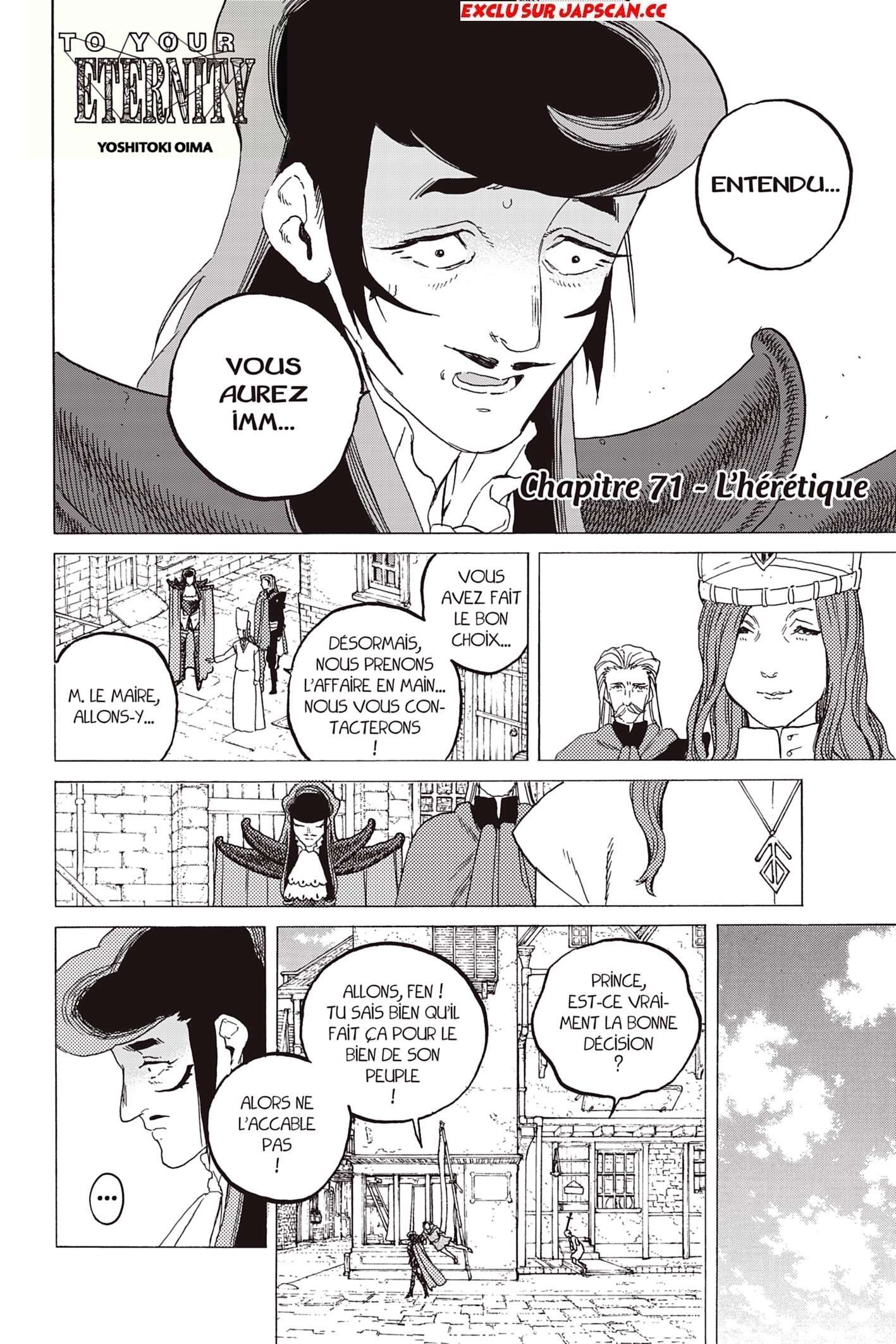 Read To Your Eternity FR Manga Online
