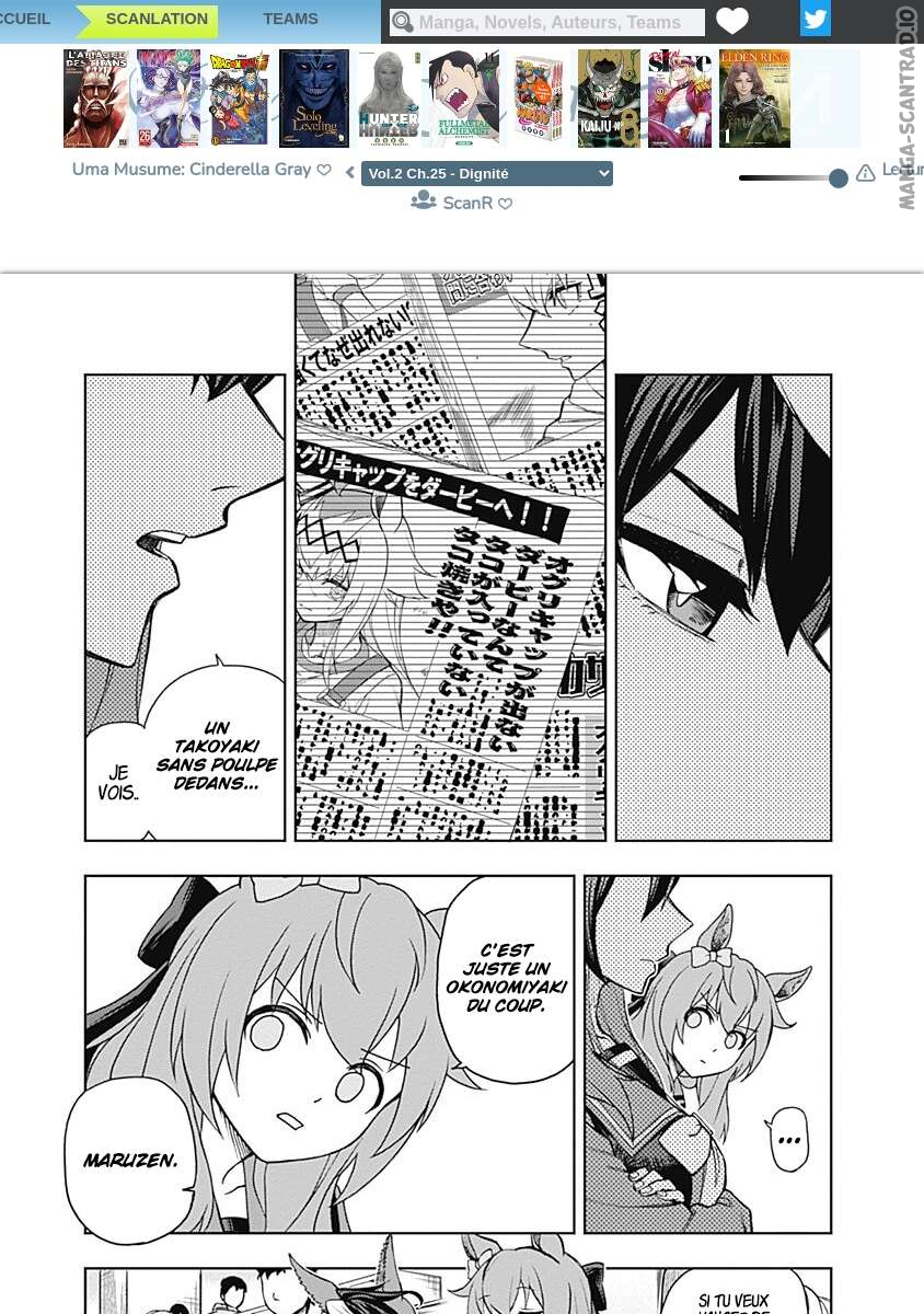 Read Uma Musume_ Cinderella Gray FR Manga Online