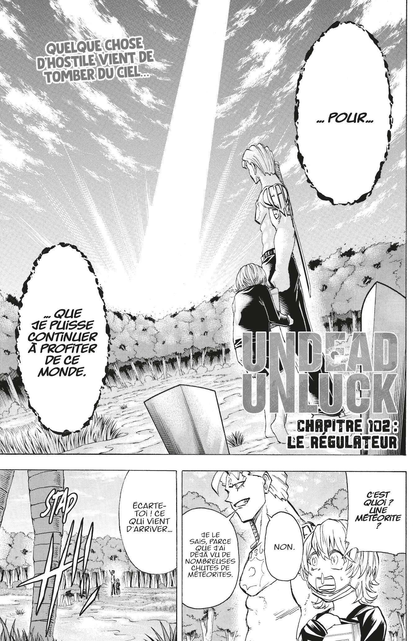 Read Undead Unluck FR Manga Online