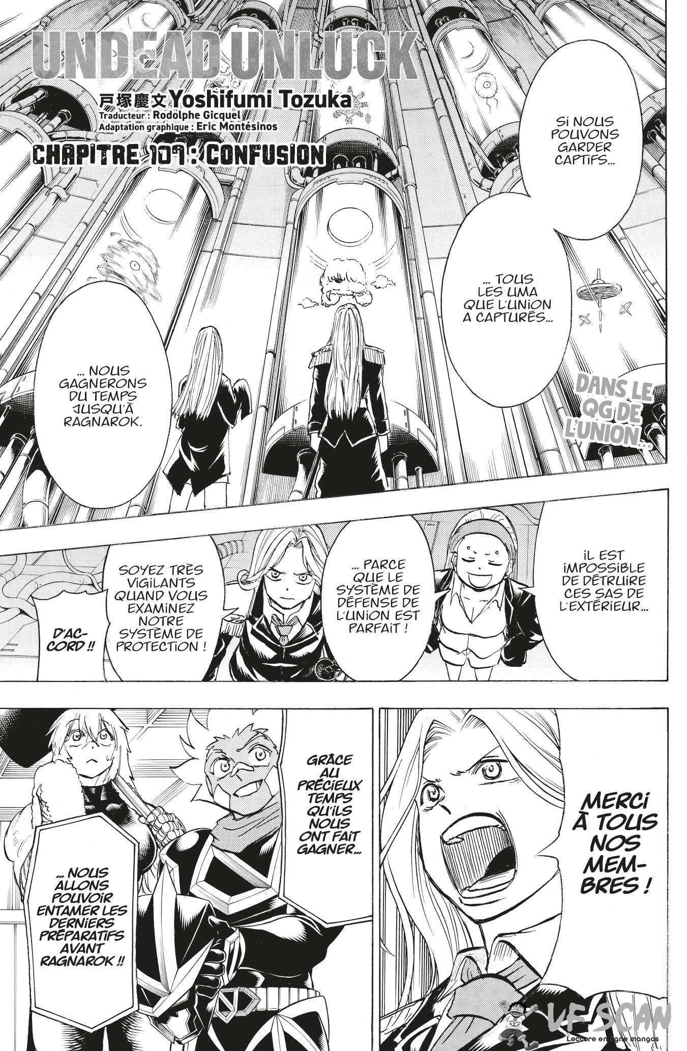 Read Undead Unluck FR Manga Online