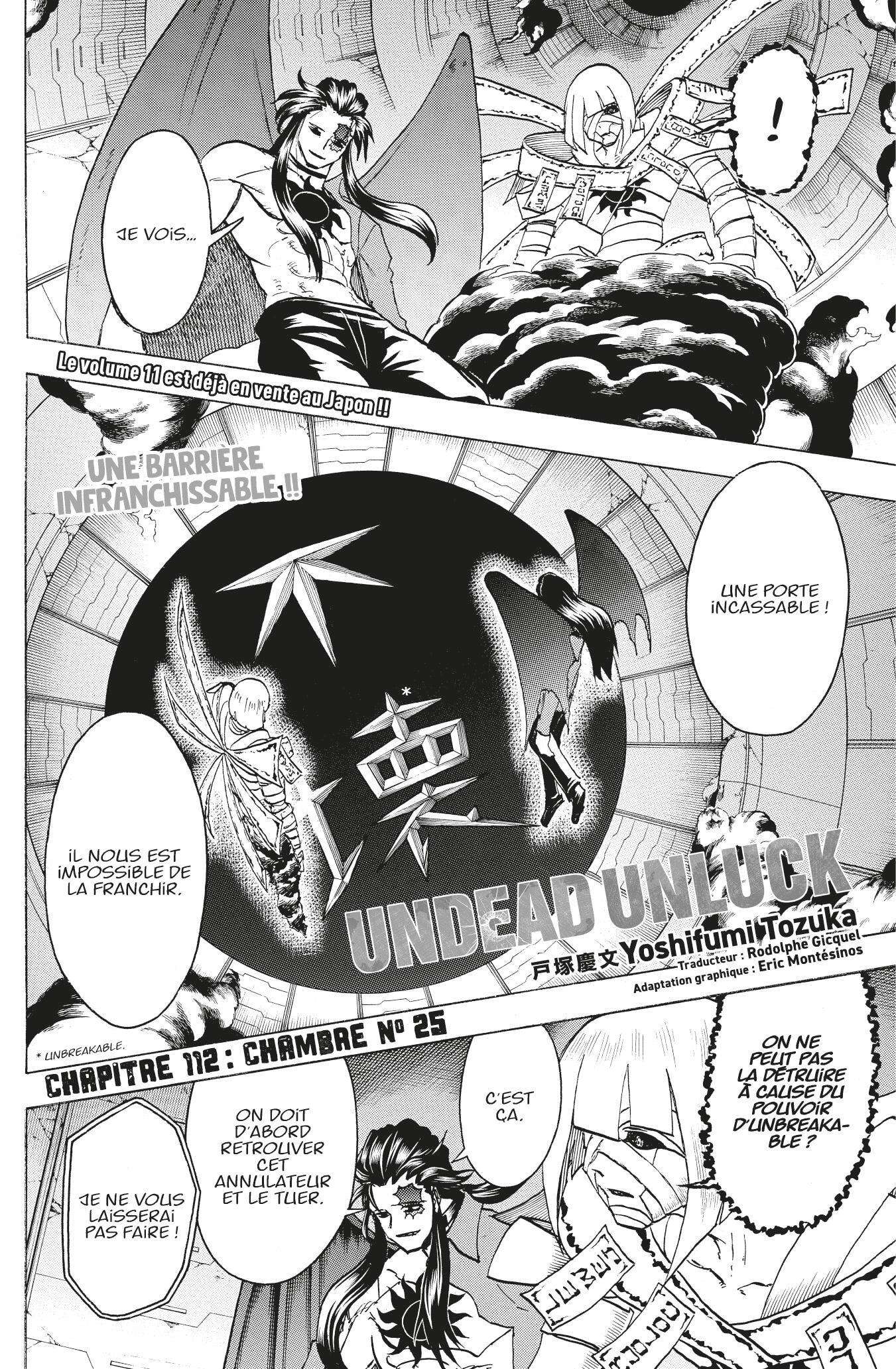 Read Undead Unluck FR Manga Online