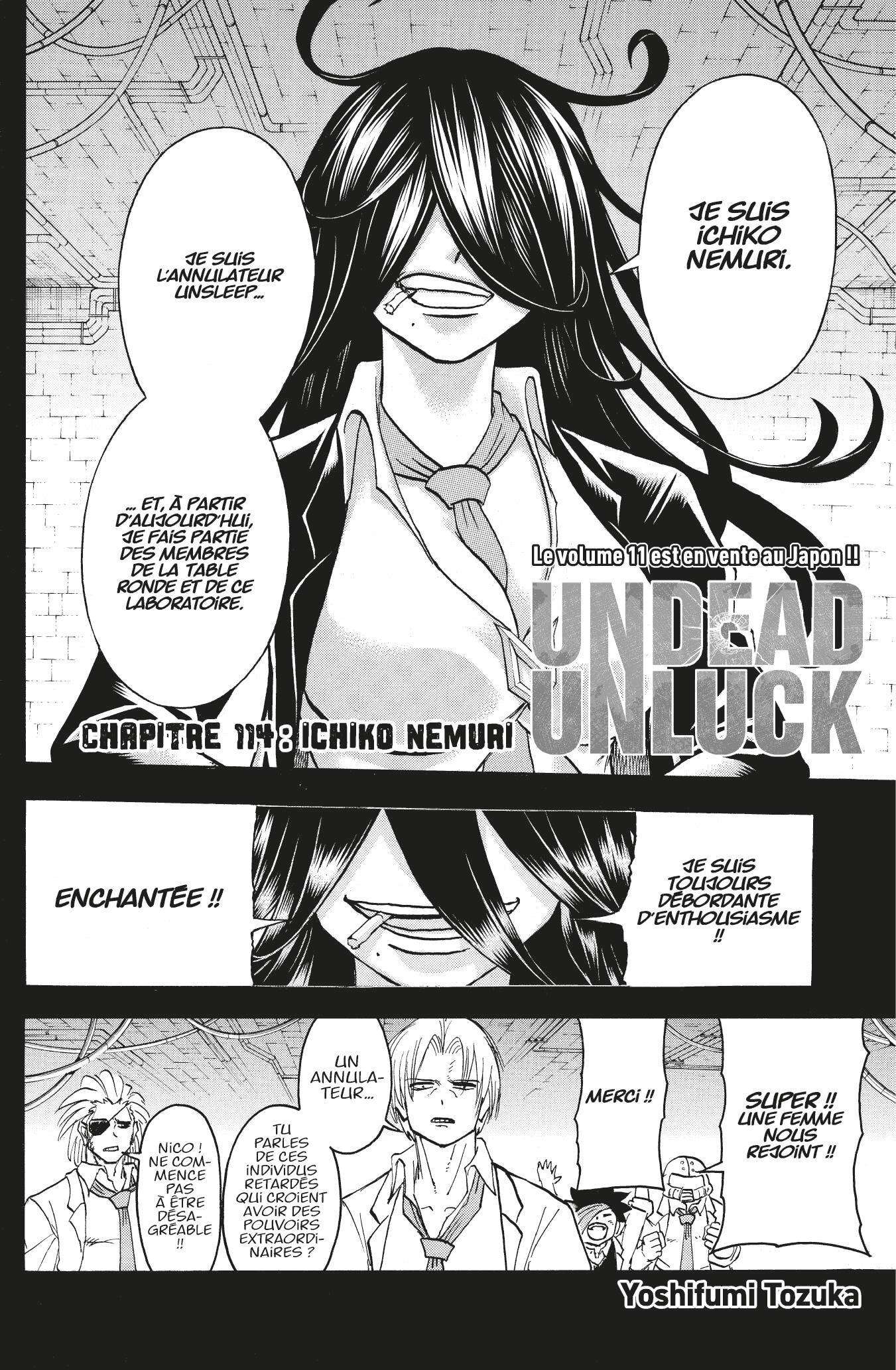 Read Undead Unluck FR Manga Online