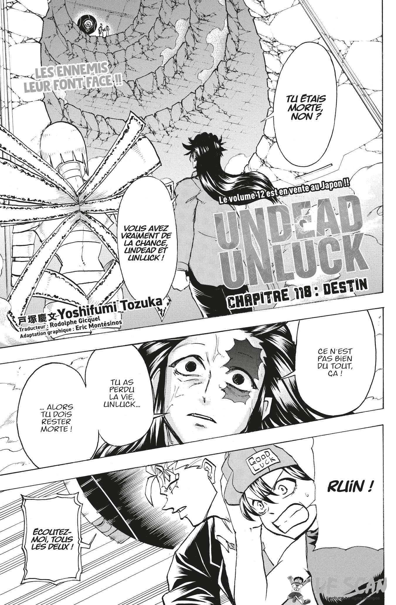 Read Undead Unluck FR Manga Online