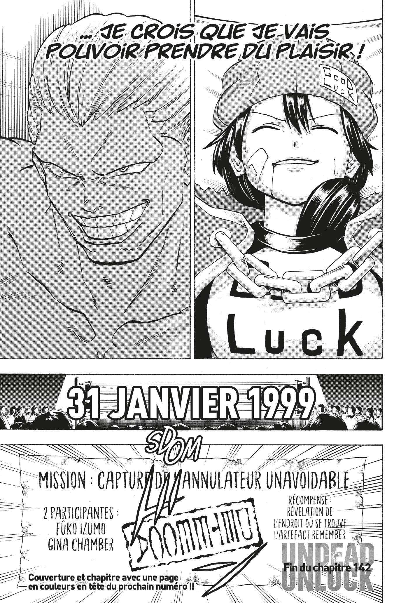 Read Undead Unluck FR Manga Online