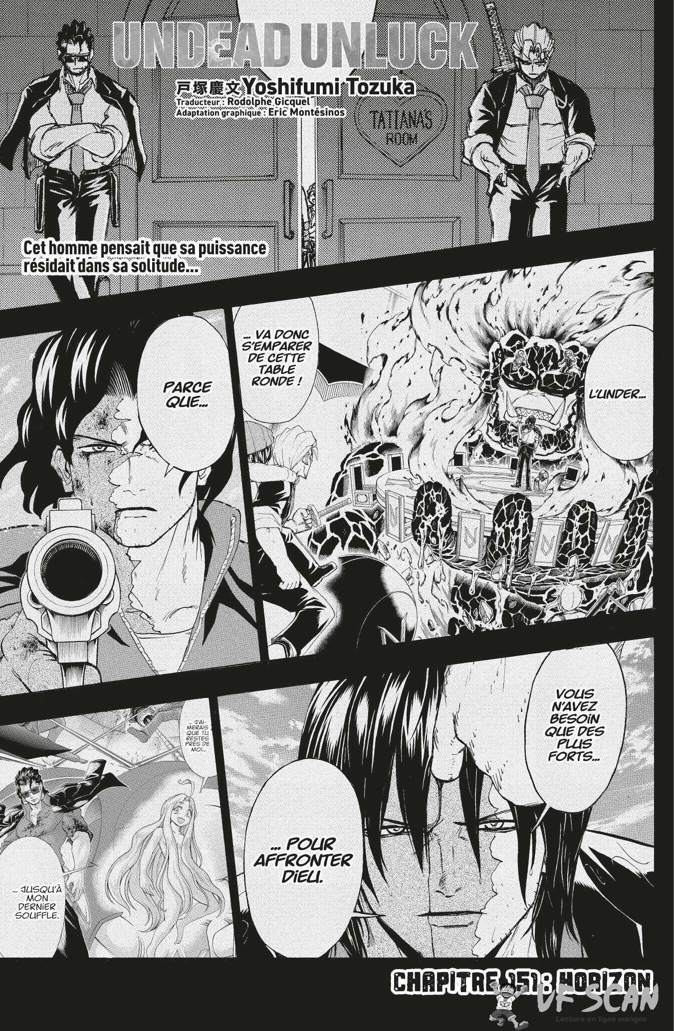 Read Undead Unluck FR Manga Online