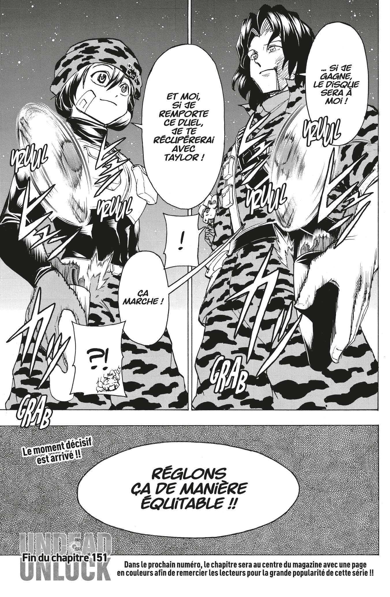 Read Undead Unluck FR Manga Online