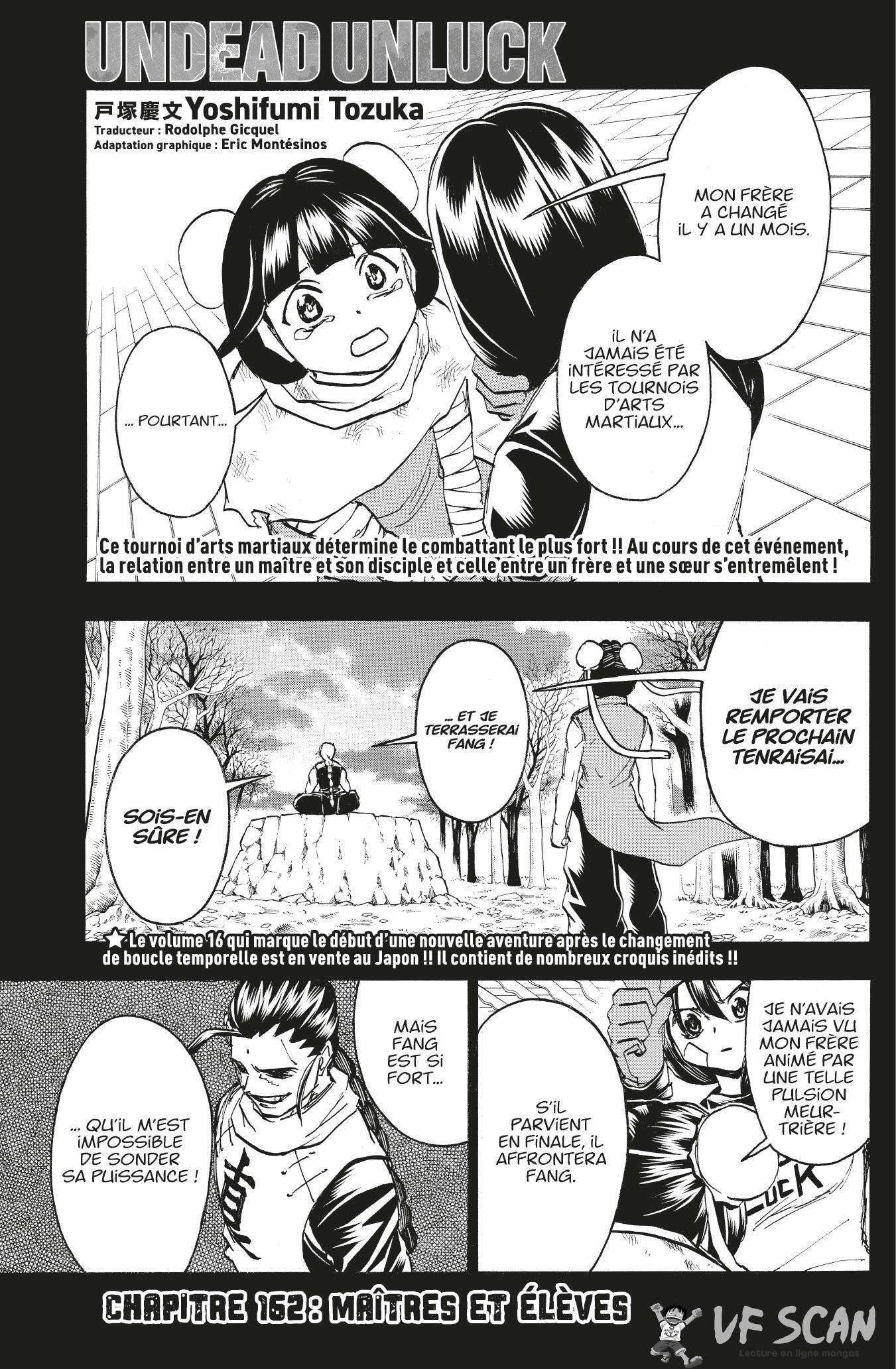 Read Undead Unluck FR Manga Online